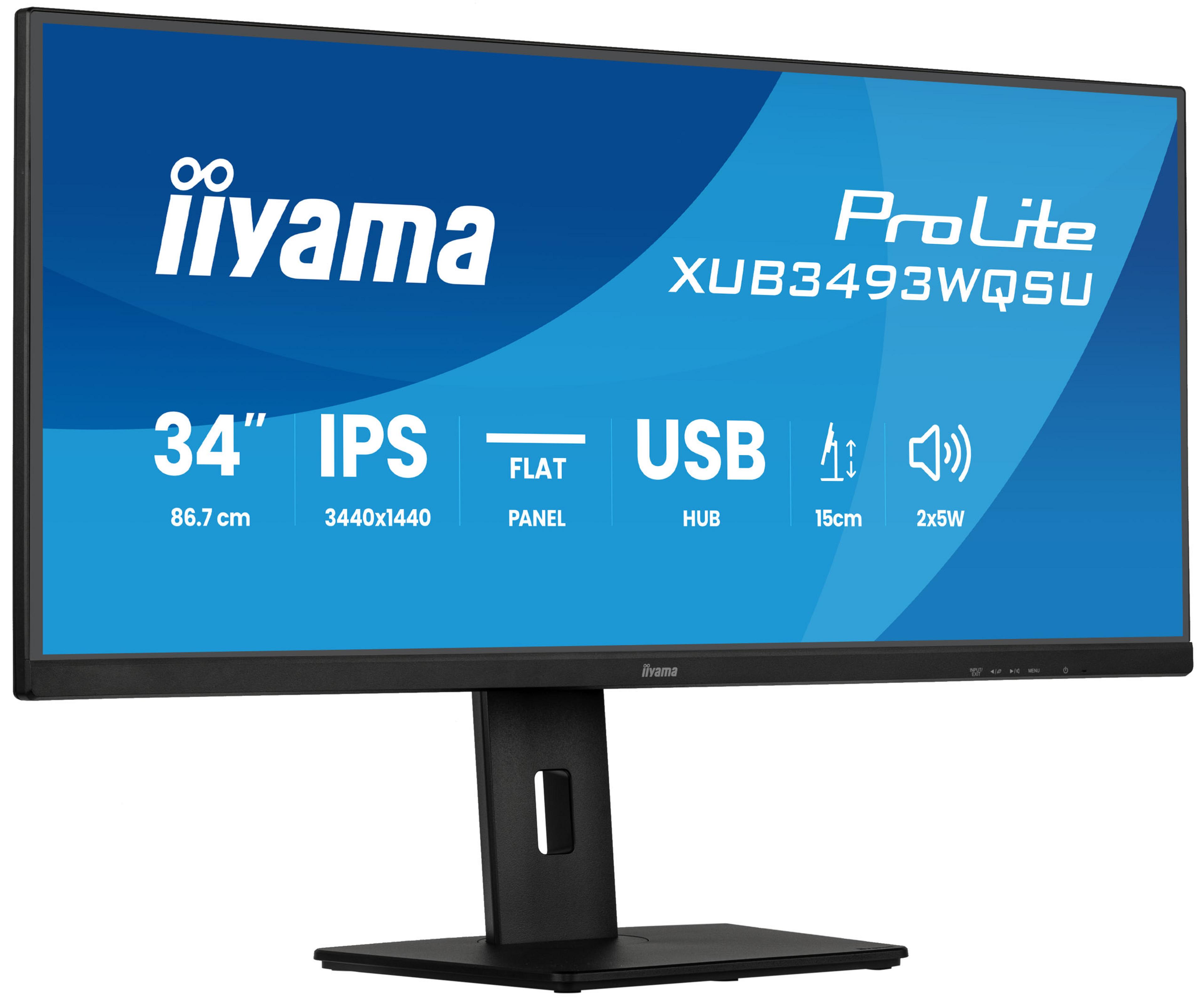iiyama ProLite XUB3493WQSU-B6 Monitor