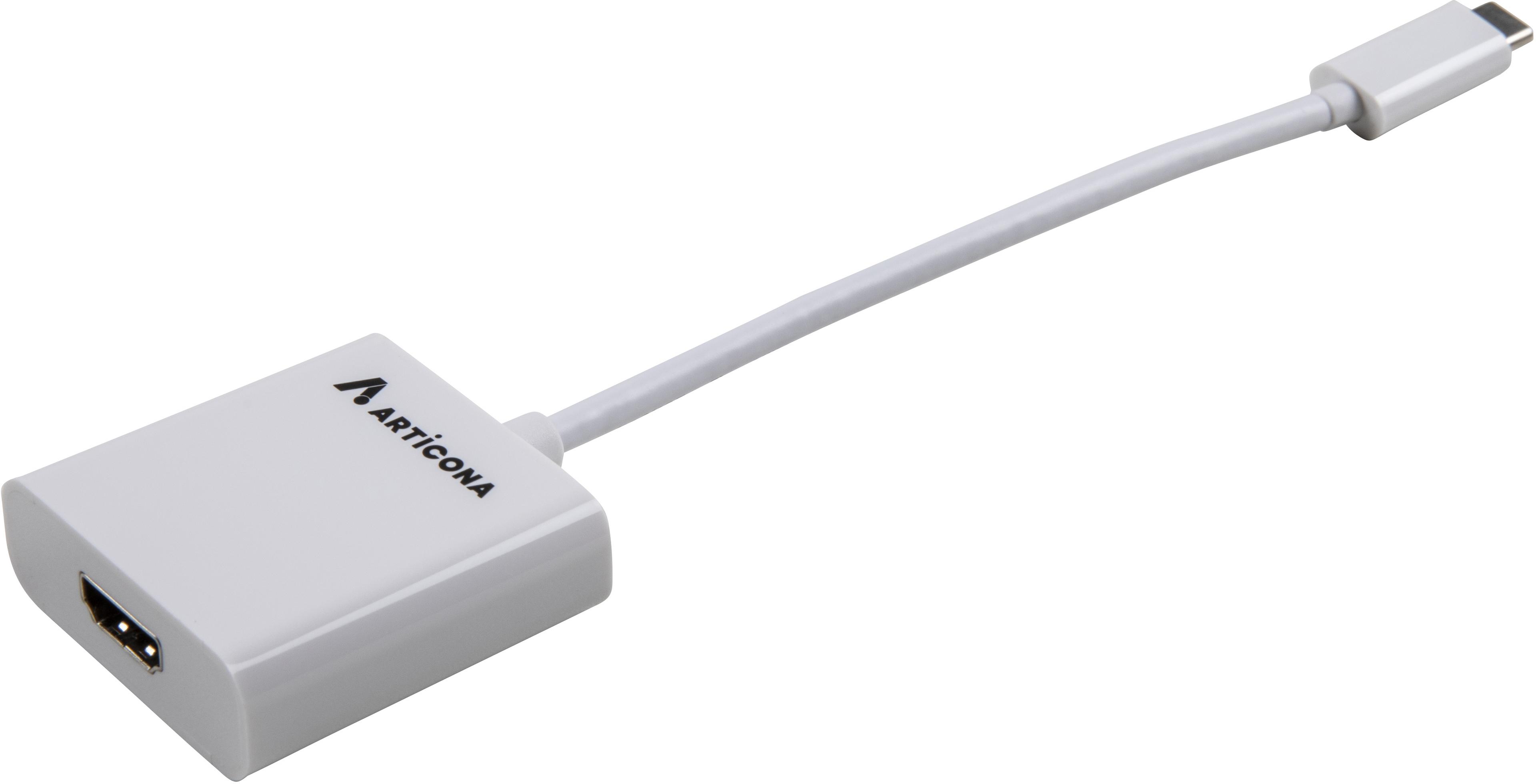 Adapter USB C/m - HDMI/f 0.1m White