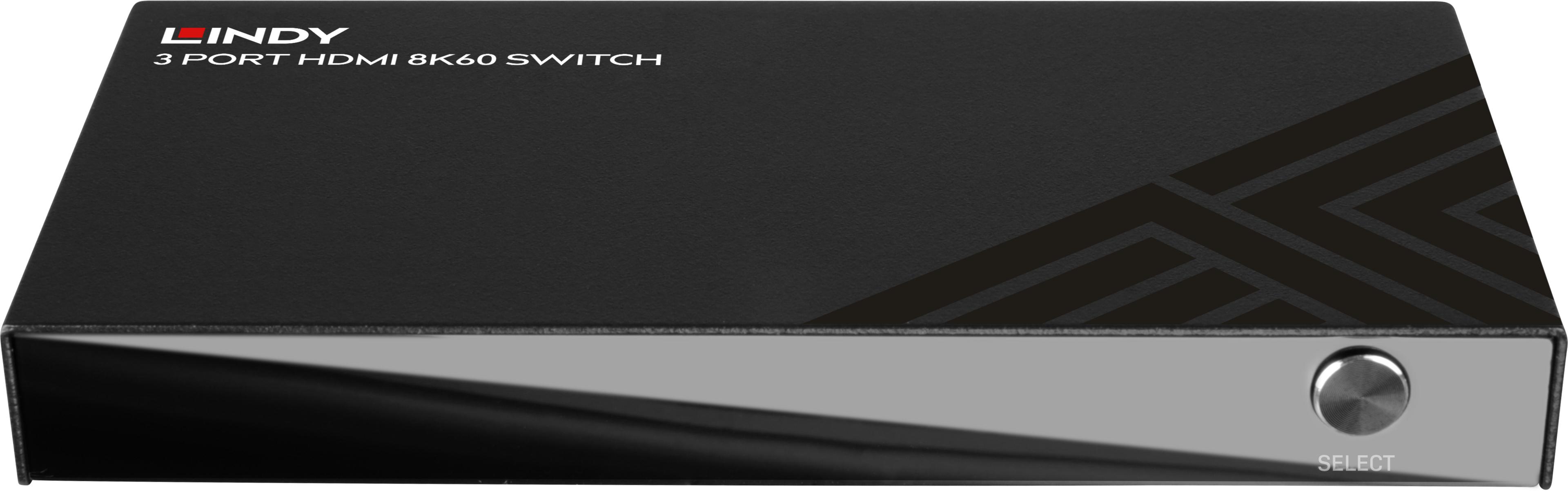 LINDY HDMI Selector 3:1 8K