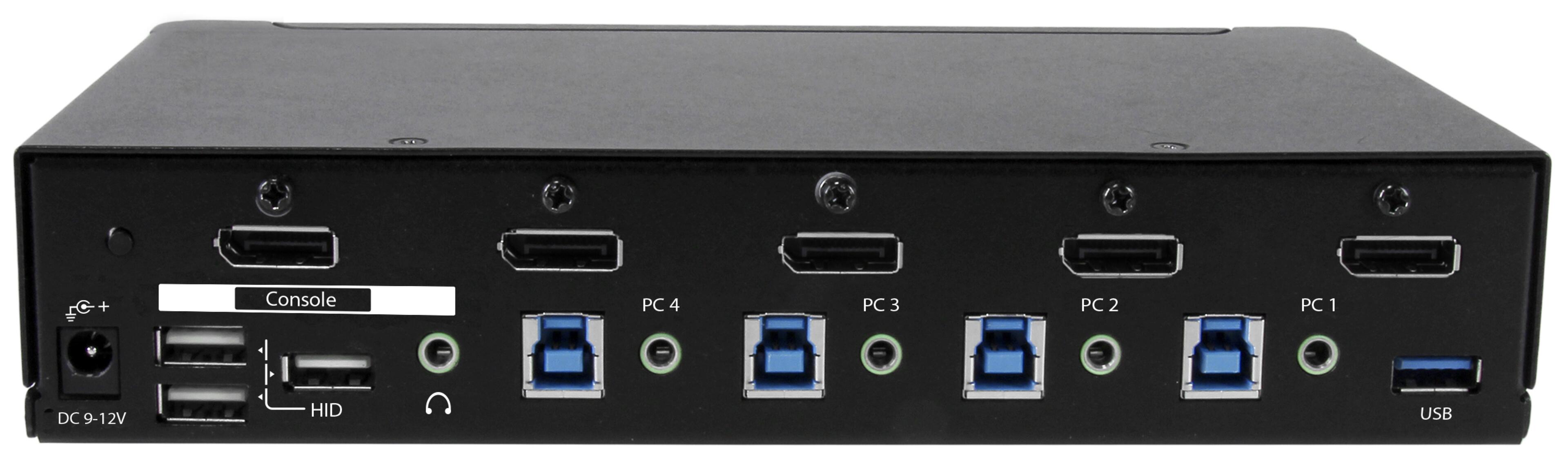 StarTech DisplayPort KVM Switch 4-port