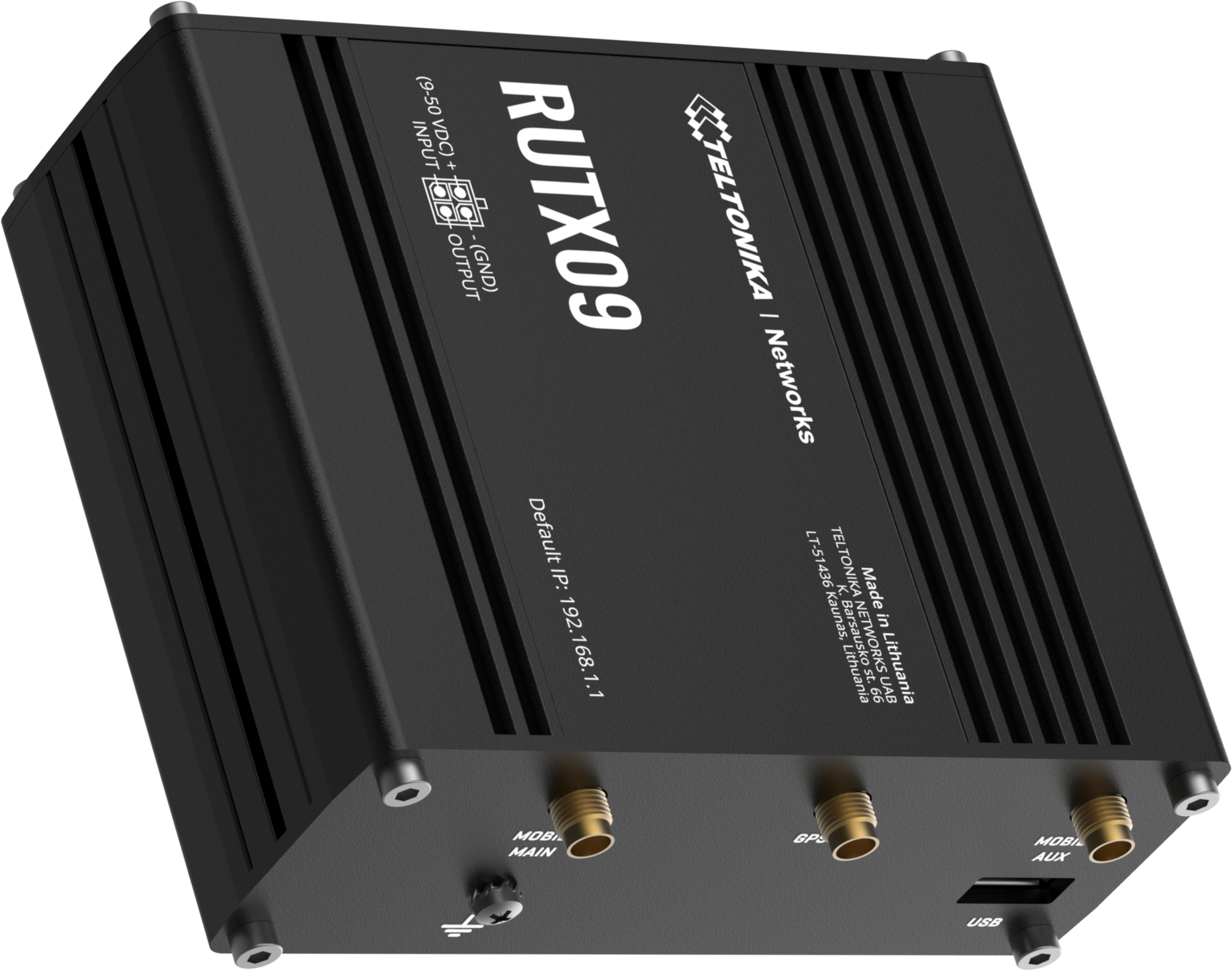 Buy Teltonika RUTX09 Industrial LTE Router (RUTX0920B200)