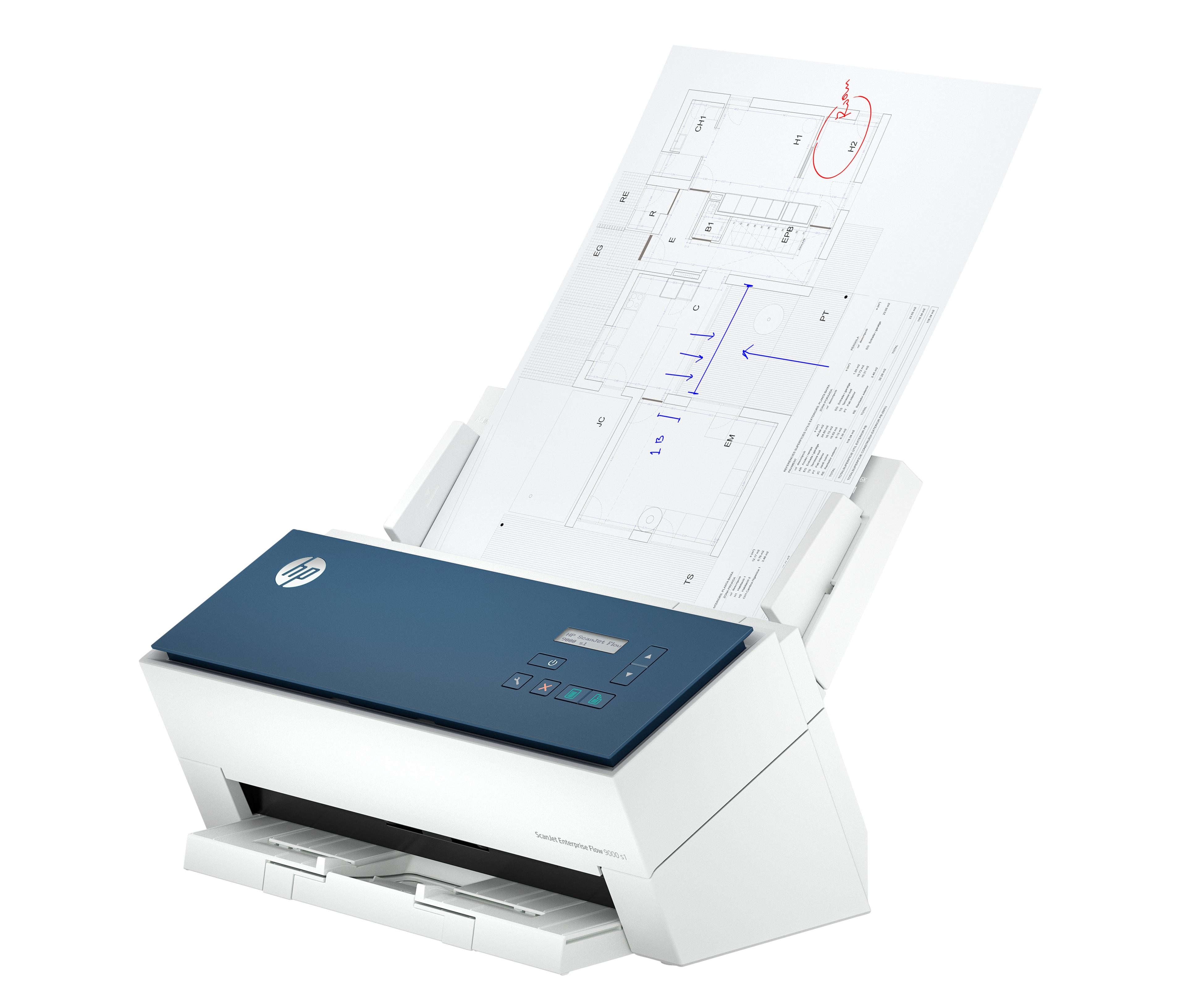 HP ScanJet Enterpr Flow 9000 s1 Scanner