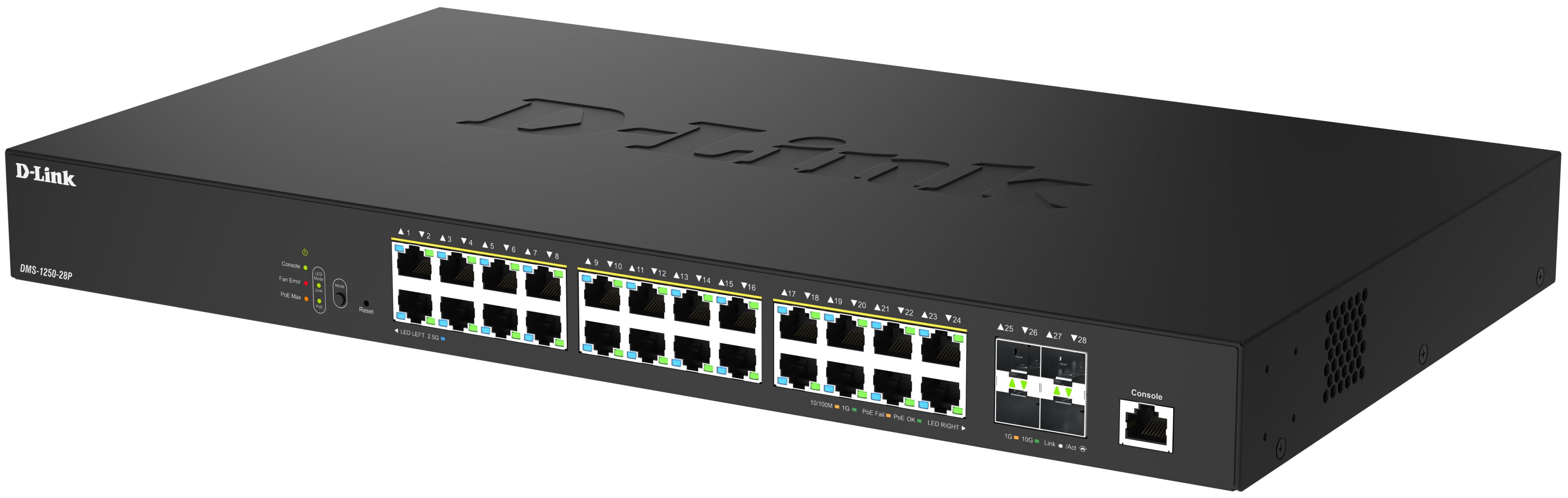 D-Link DMS-1250-28P/E 28-port PoE Switch