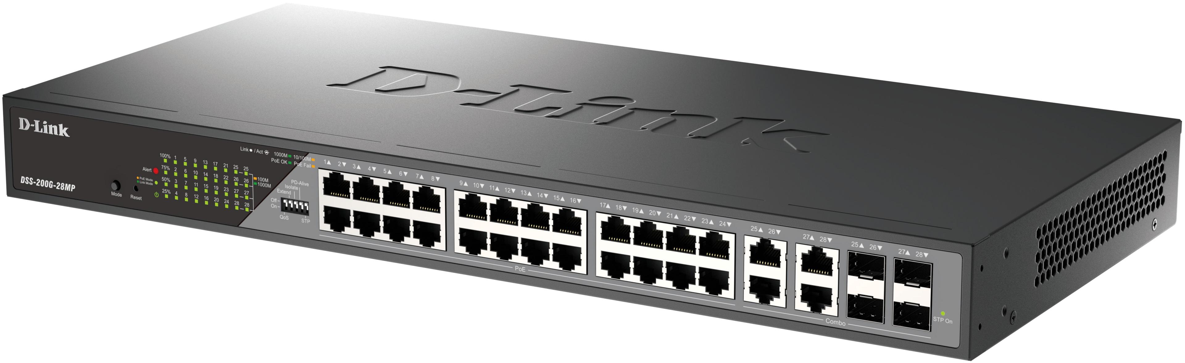 D-Link DSS-200G-28MP/E Switch