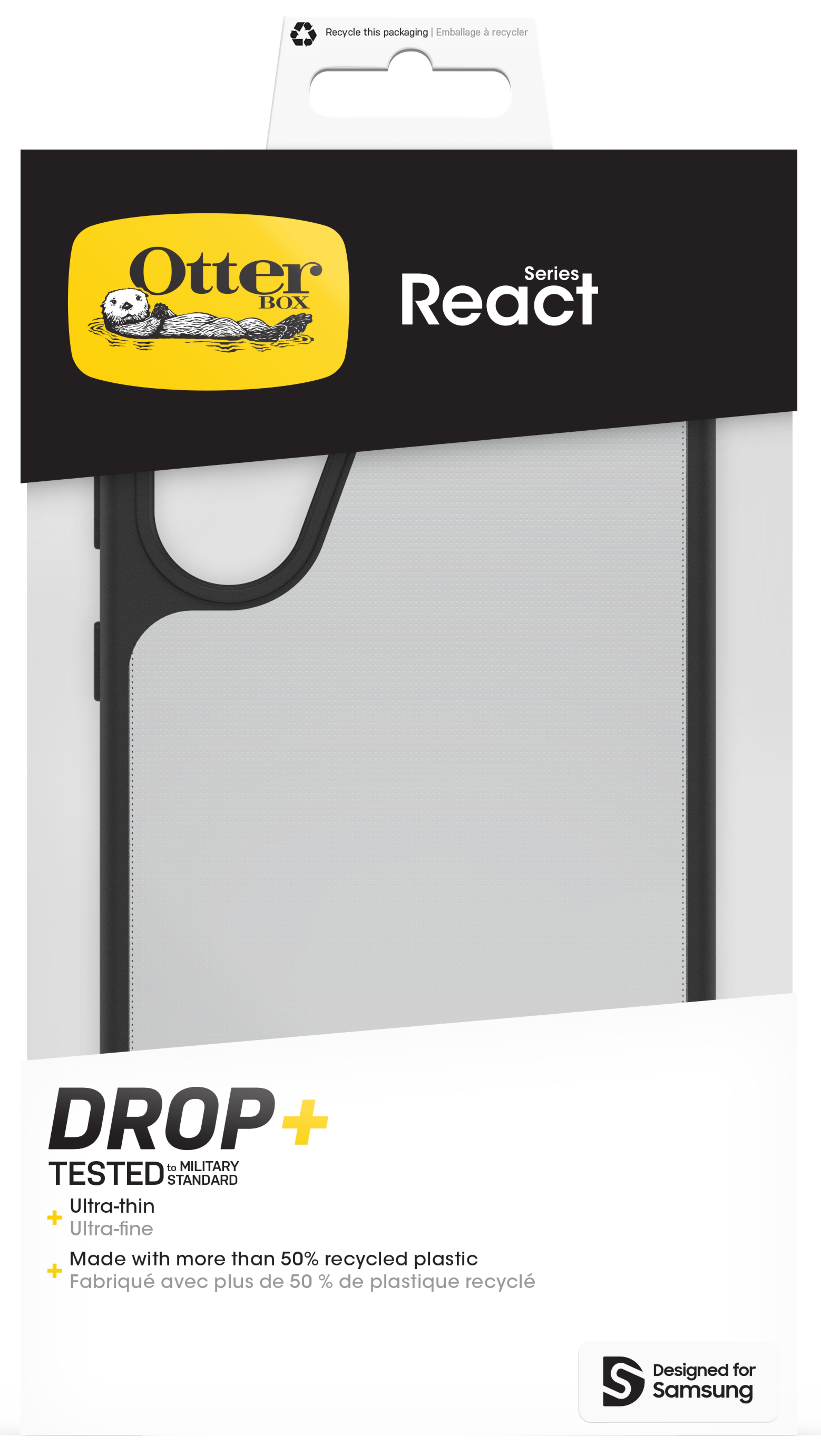 OtterBox React Galaxy A36 5G Case bl/cl