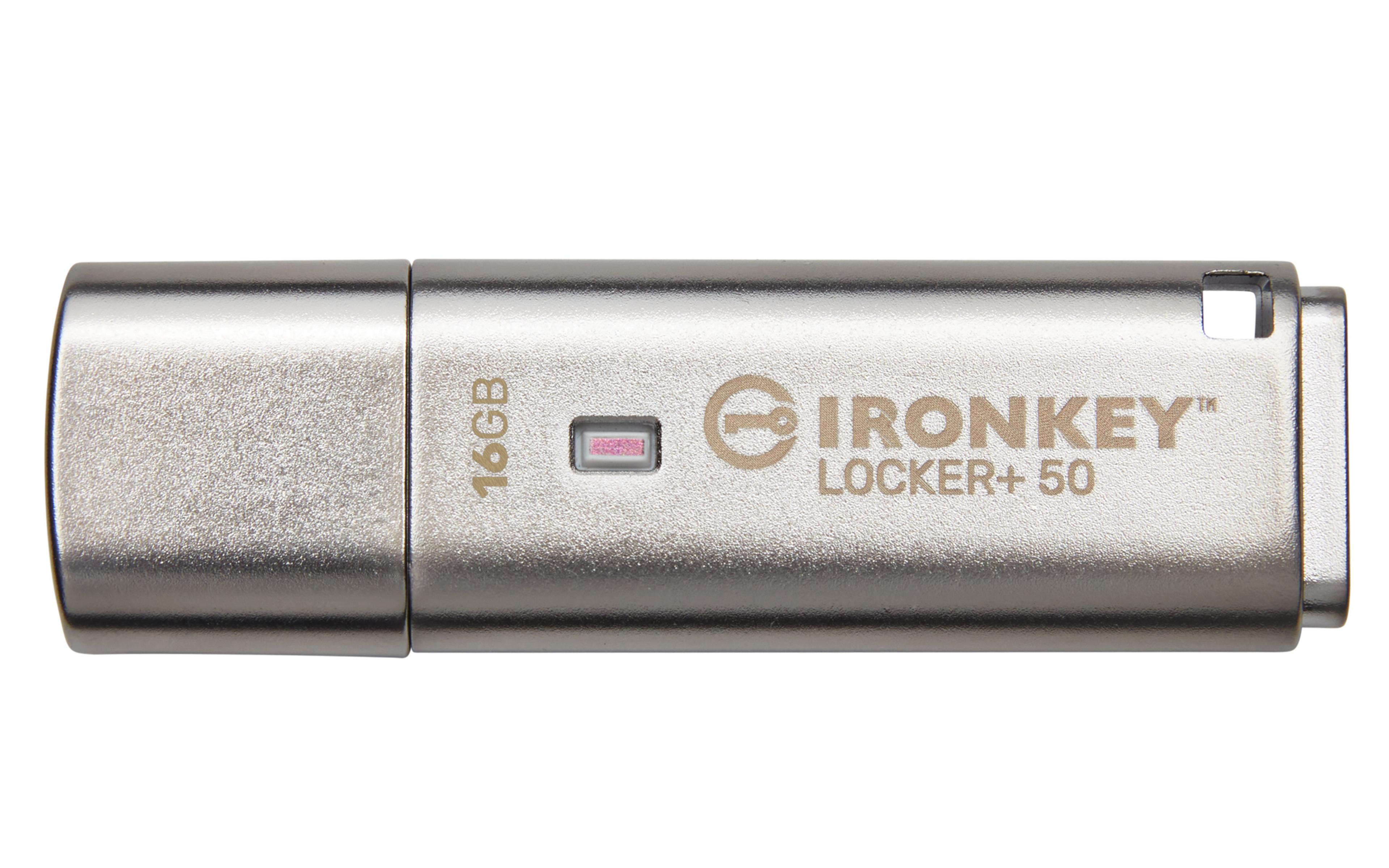 Kingston IronKey LOCKER+ 16GB USB Stick
