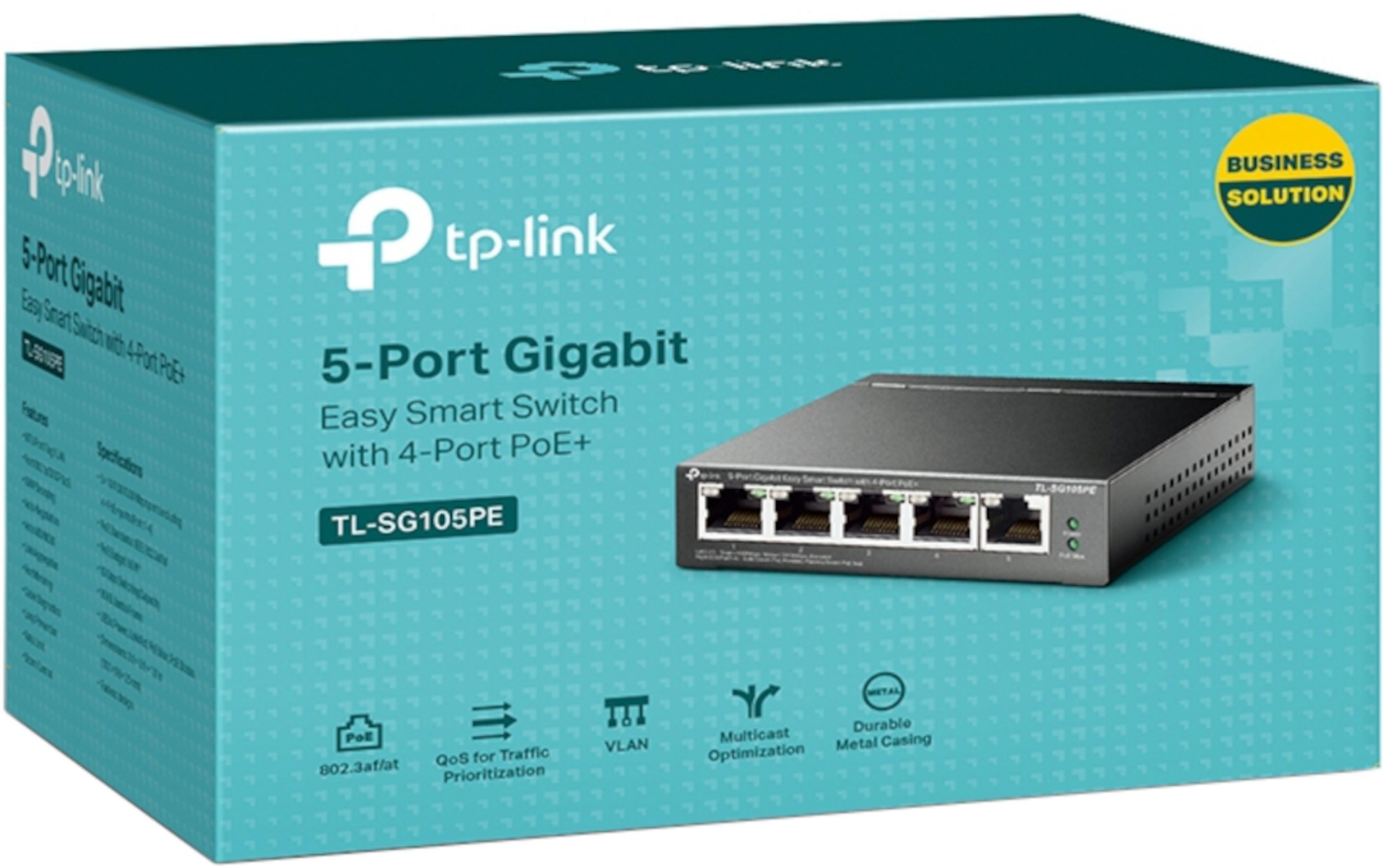 Switch TP-LINK TL-SG105PE PoE