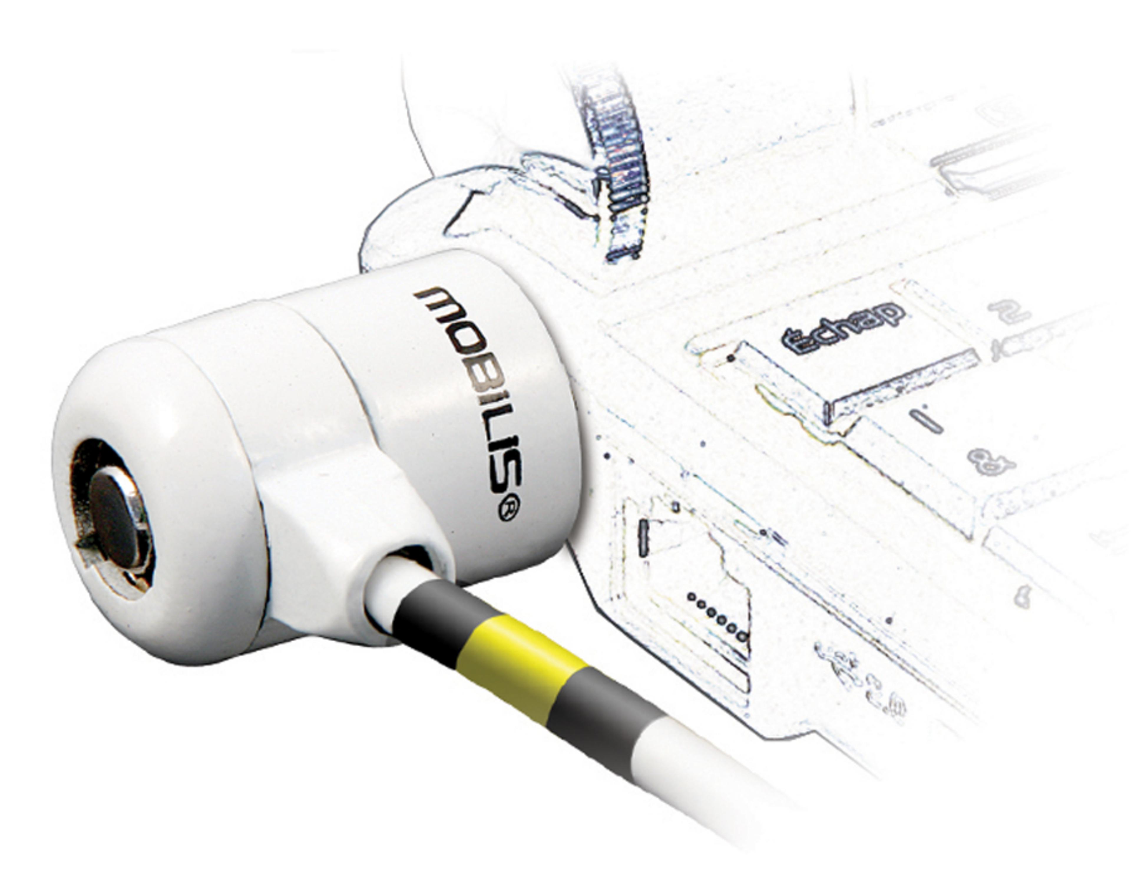 Câble Mobilis Corporate Key, blanc