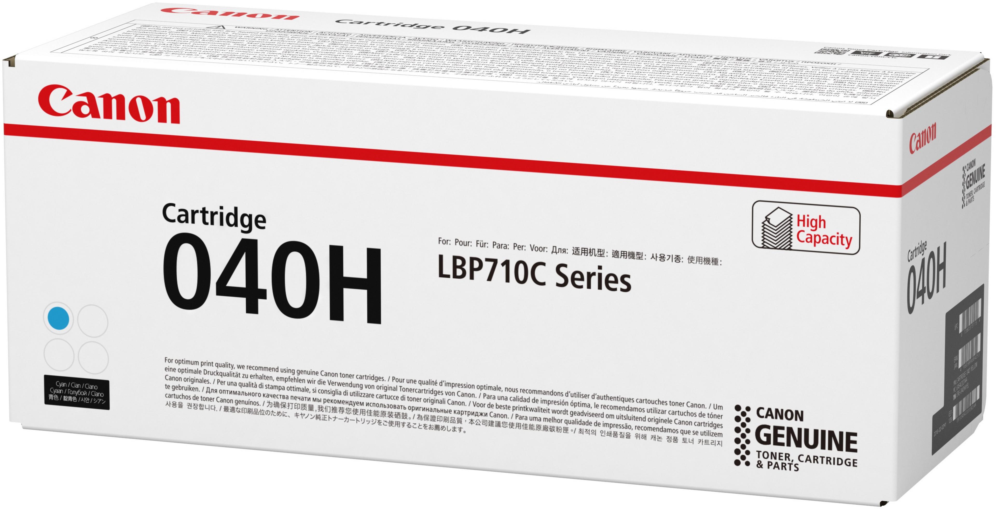 Toner Canon 040H ciano