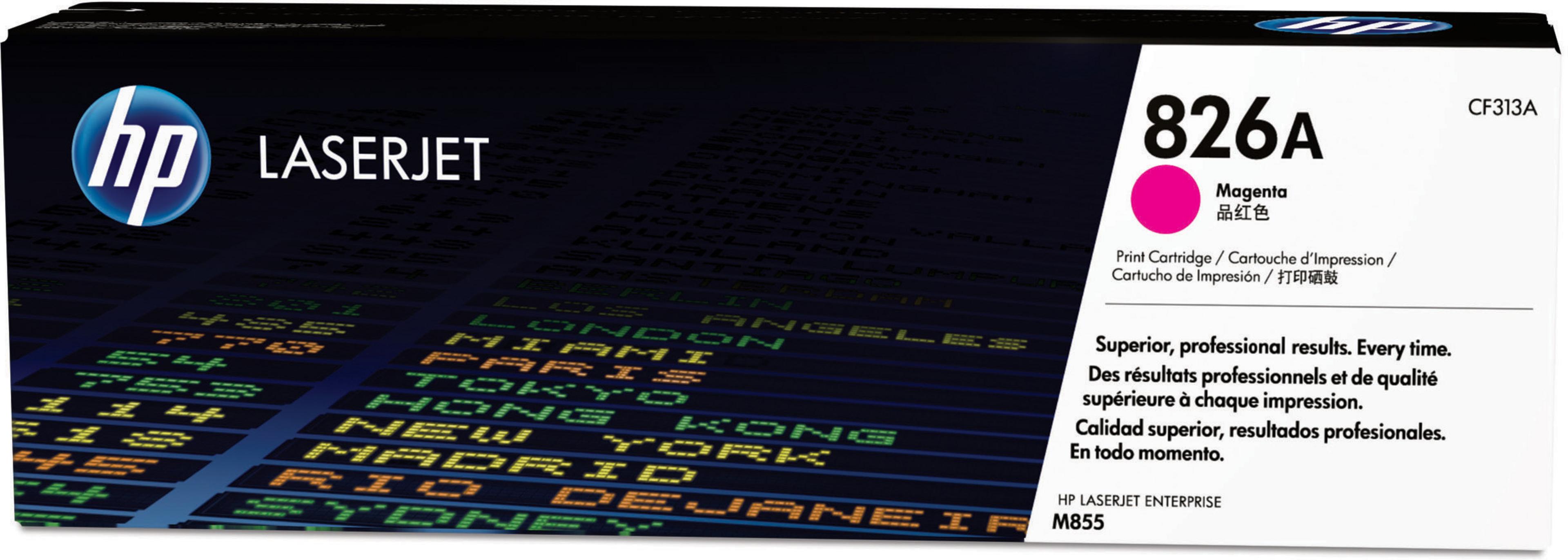 HP Toner 826A, purpurowy