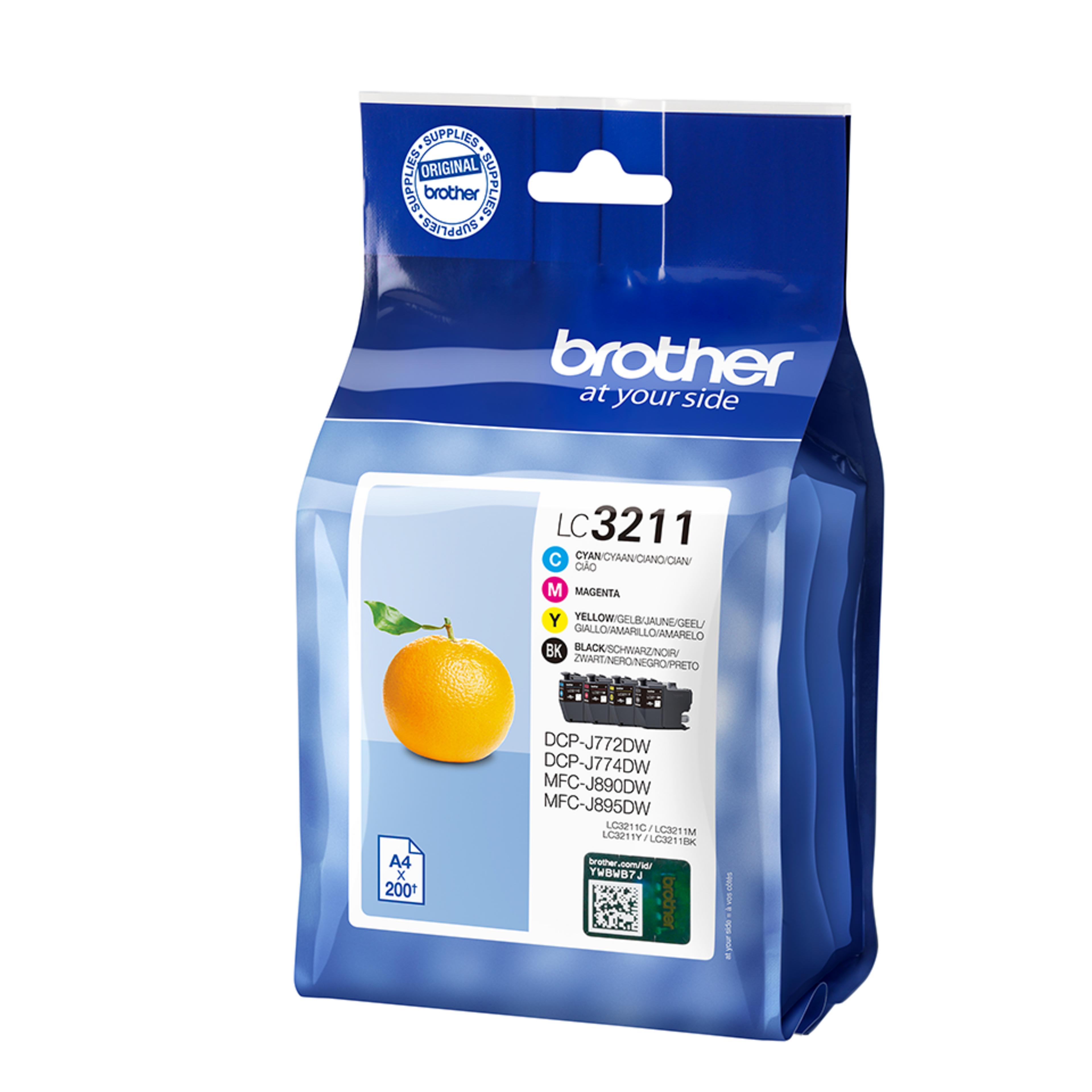 Brother LC-3211 Ink BK/C/Y/M