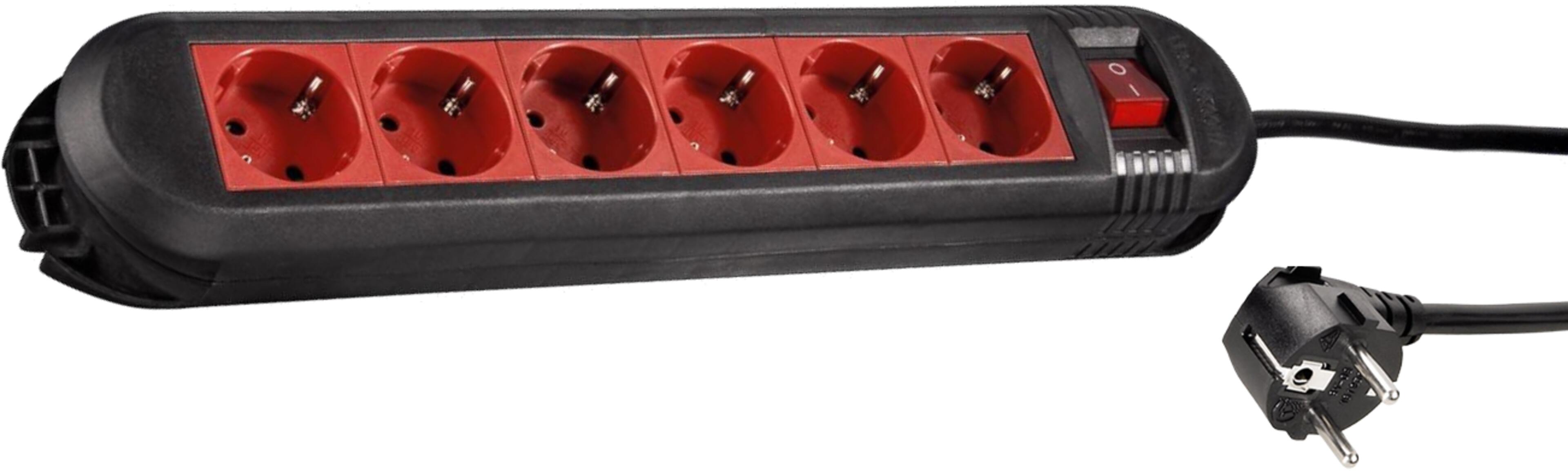 Power Strip 6-way 1.5m w/ Switch