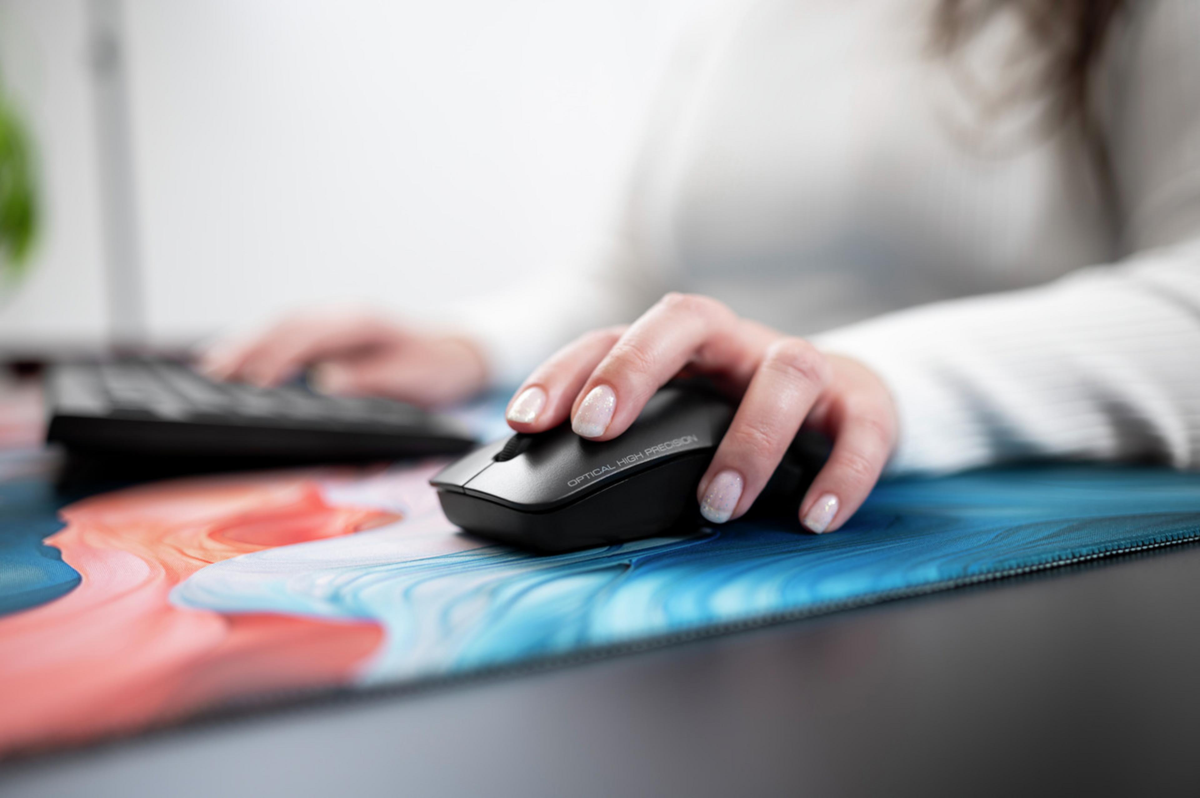 CHERRY DW3000 Keyboard & Mouse Set Black