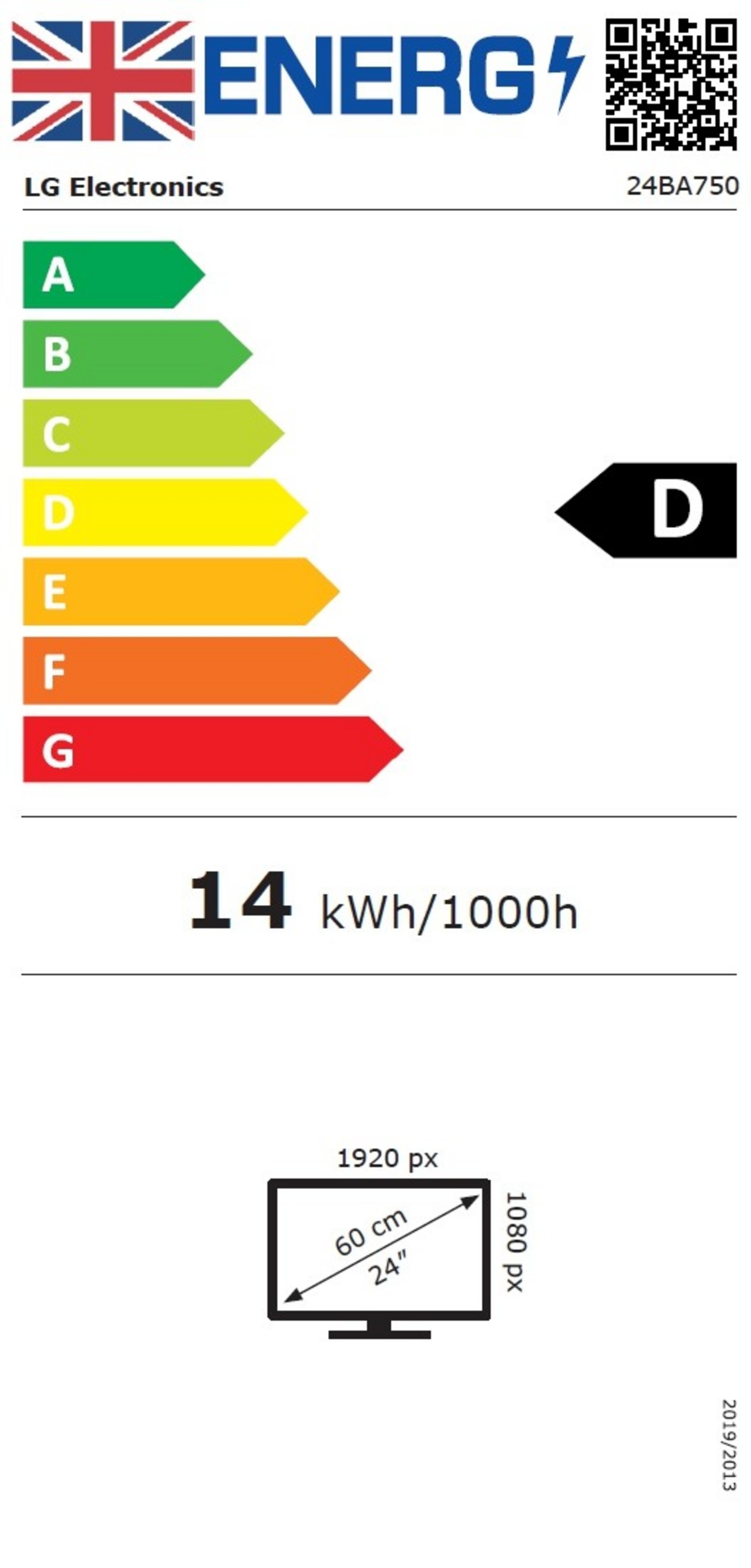 LG 24BA750-B Monitor