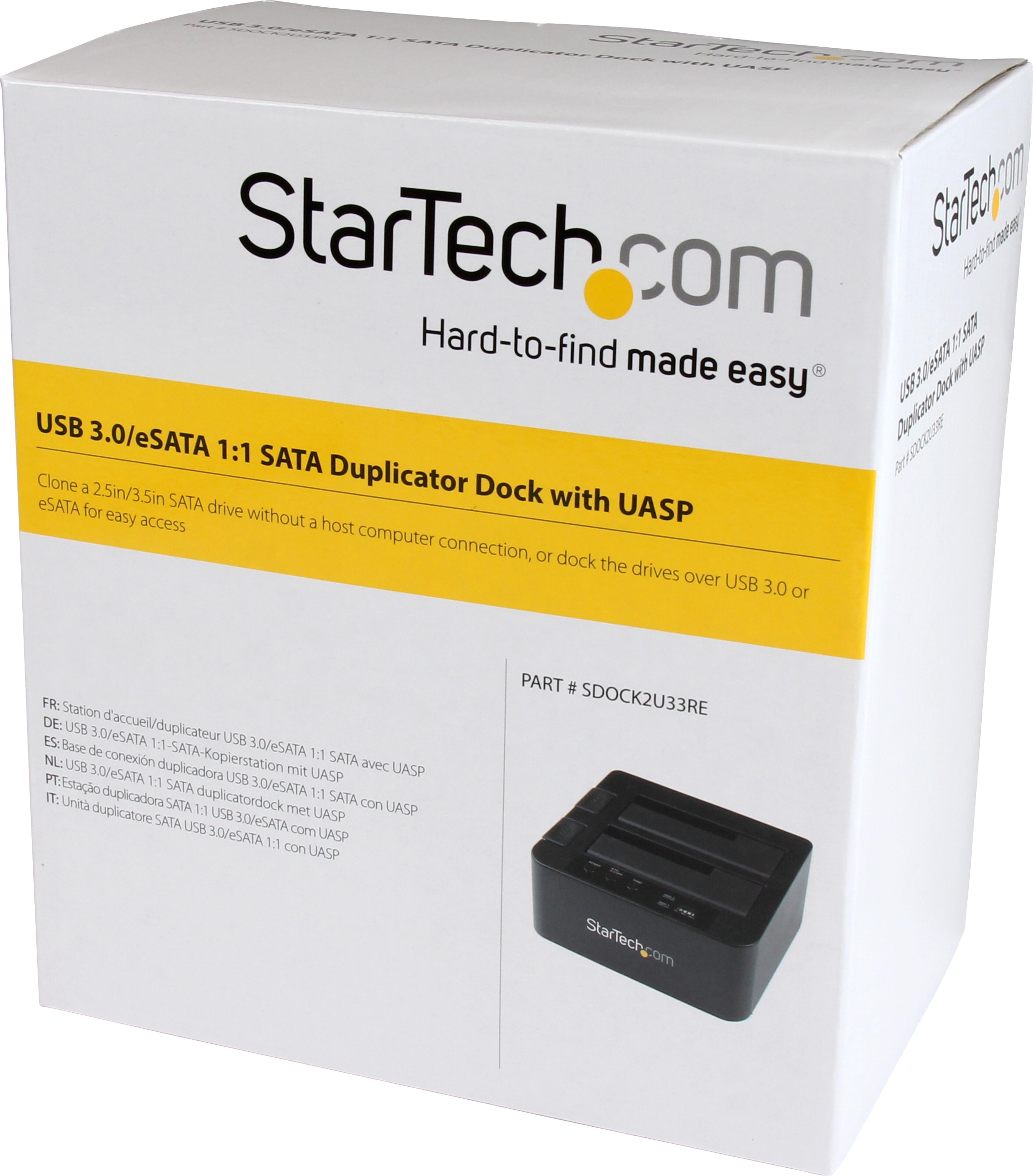 StarTech USB 2x HDD/SSD Duplicator Dock