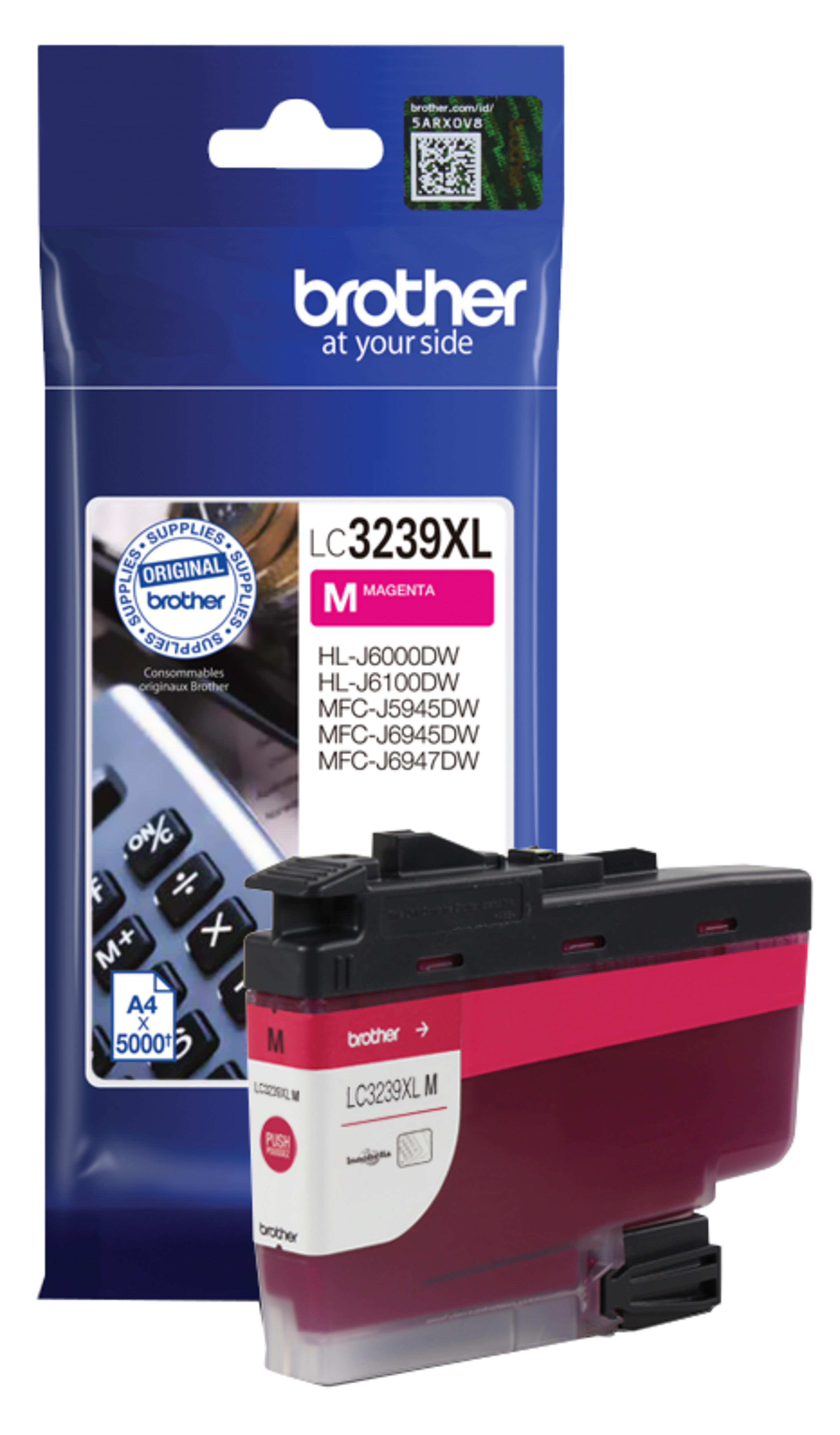 Encre Brother LC-3239XL-M, magenta