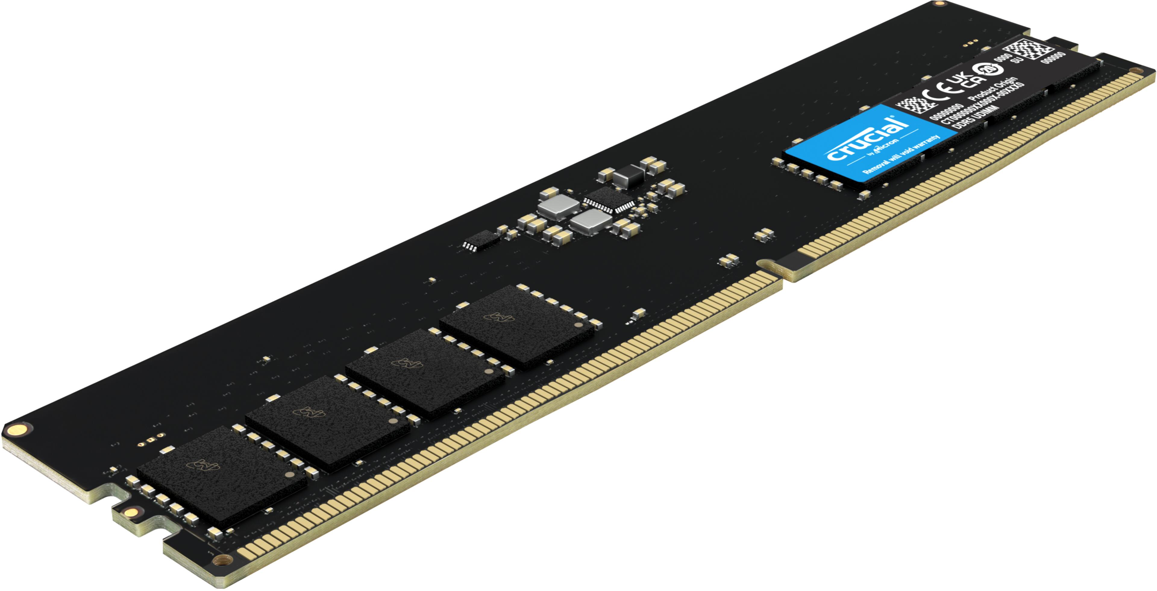 Mémoire DDR5 16 Go Crucial 5 600 MHz