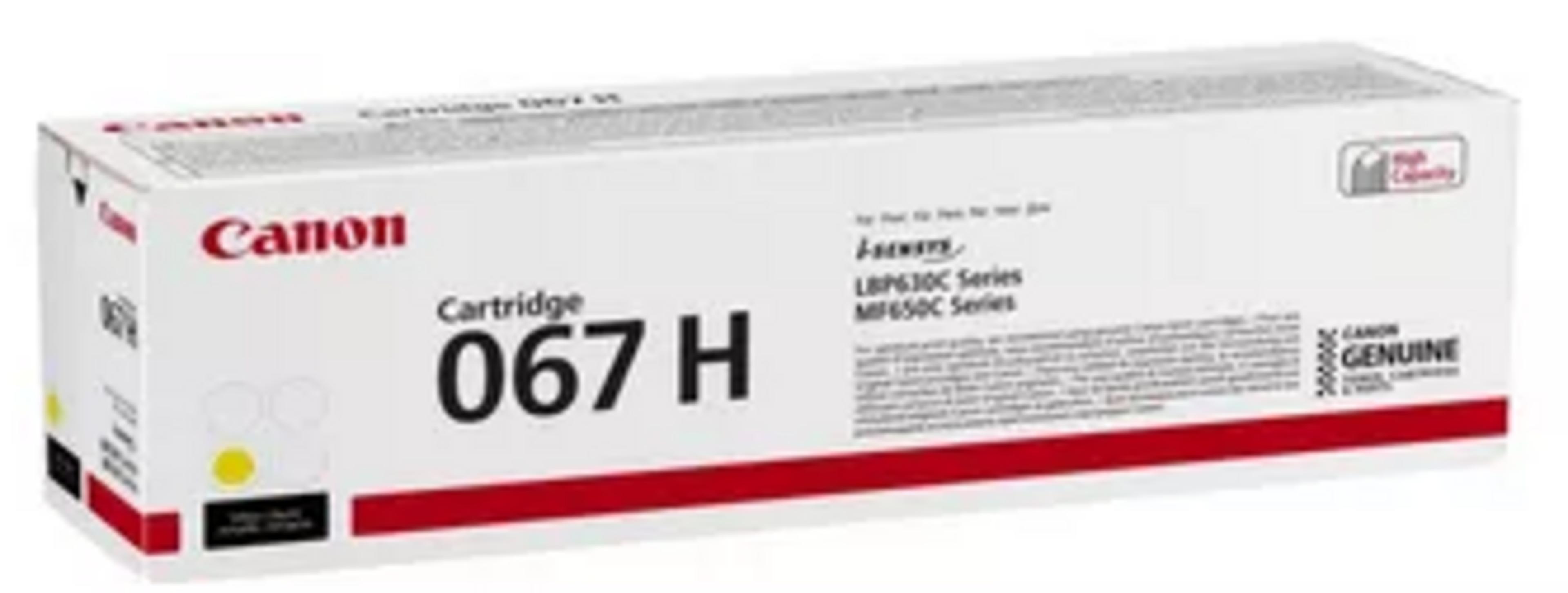 Canon 067H Toner gelb