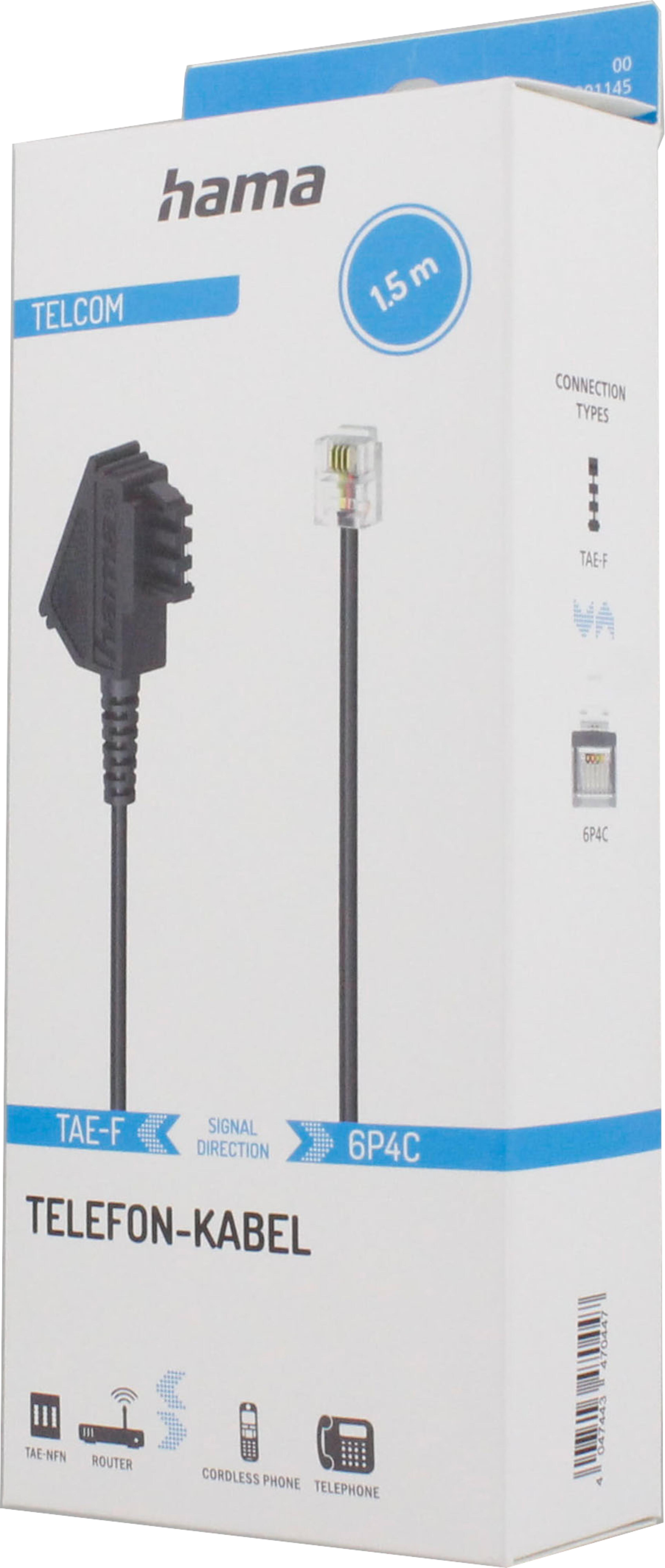 Cable TAE/F Male - RJ11 Male 1.5m