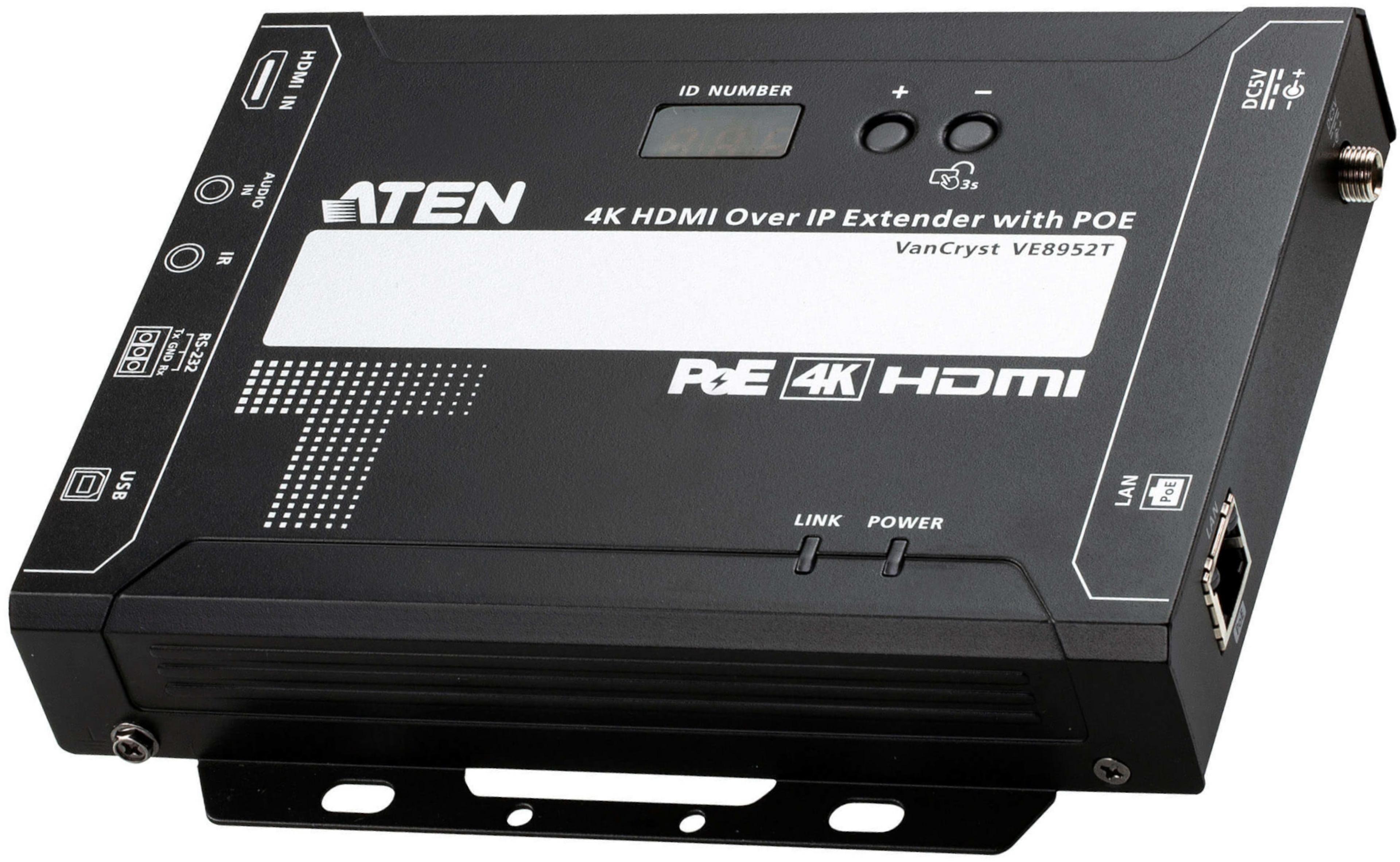 ATEN HDMI IP+Cat5e Transmit. 100m 4K PoE