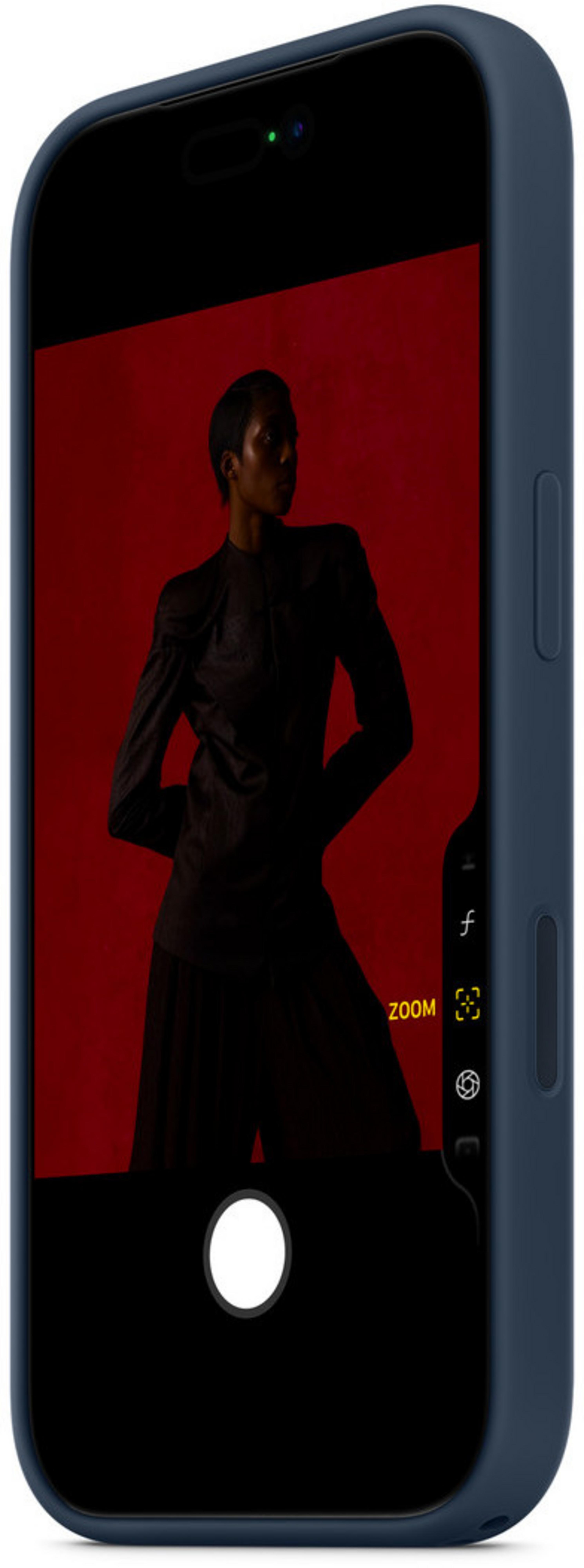 Apple iPhone 17 Pro Silicone Case Midn.