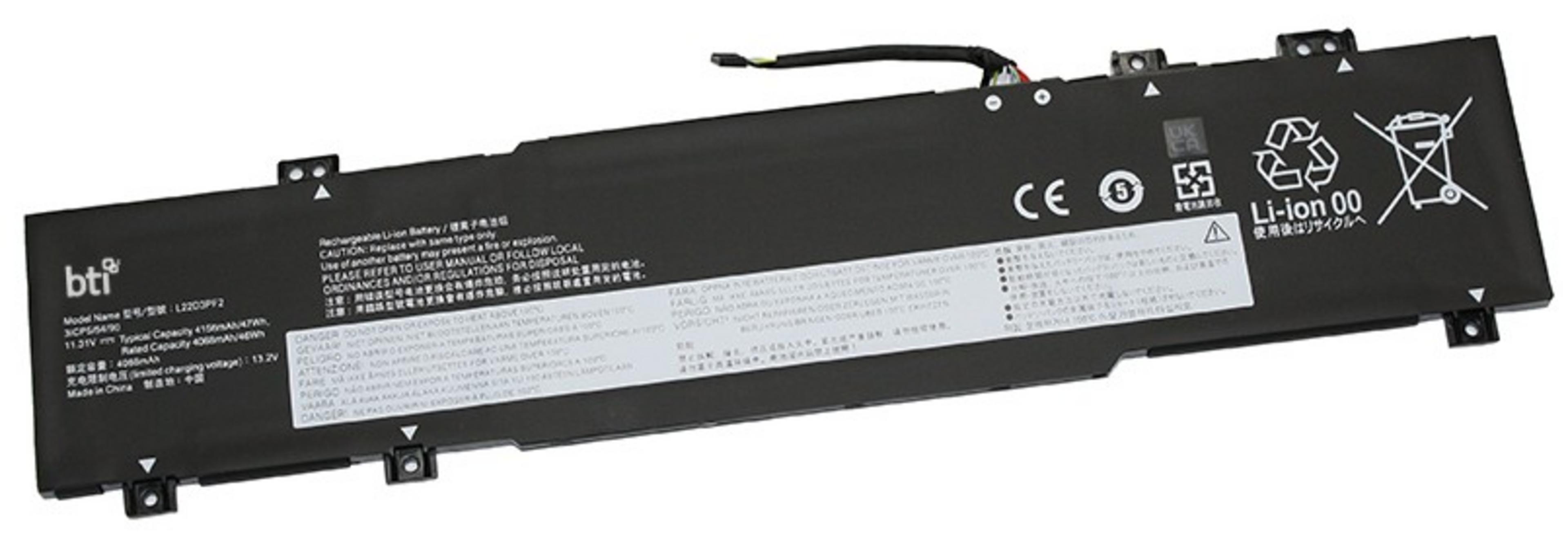 BTI 3-cell Lenovo 4160mAh Battery