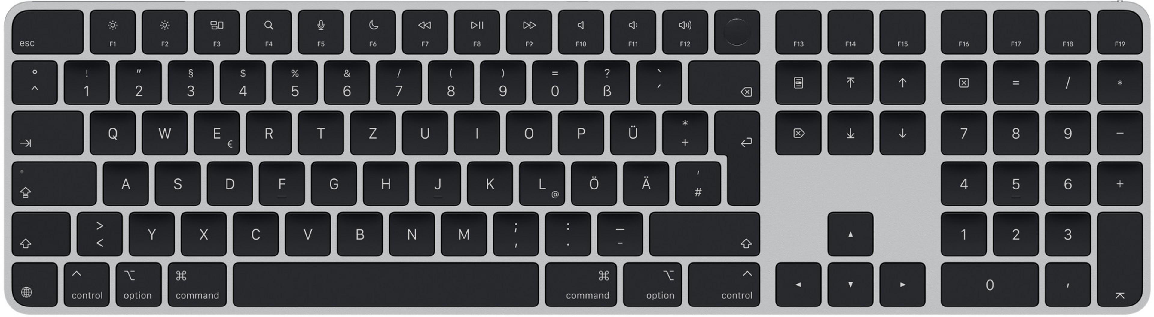 Apple Magic Keyboard/Touch/Numpad Black