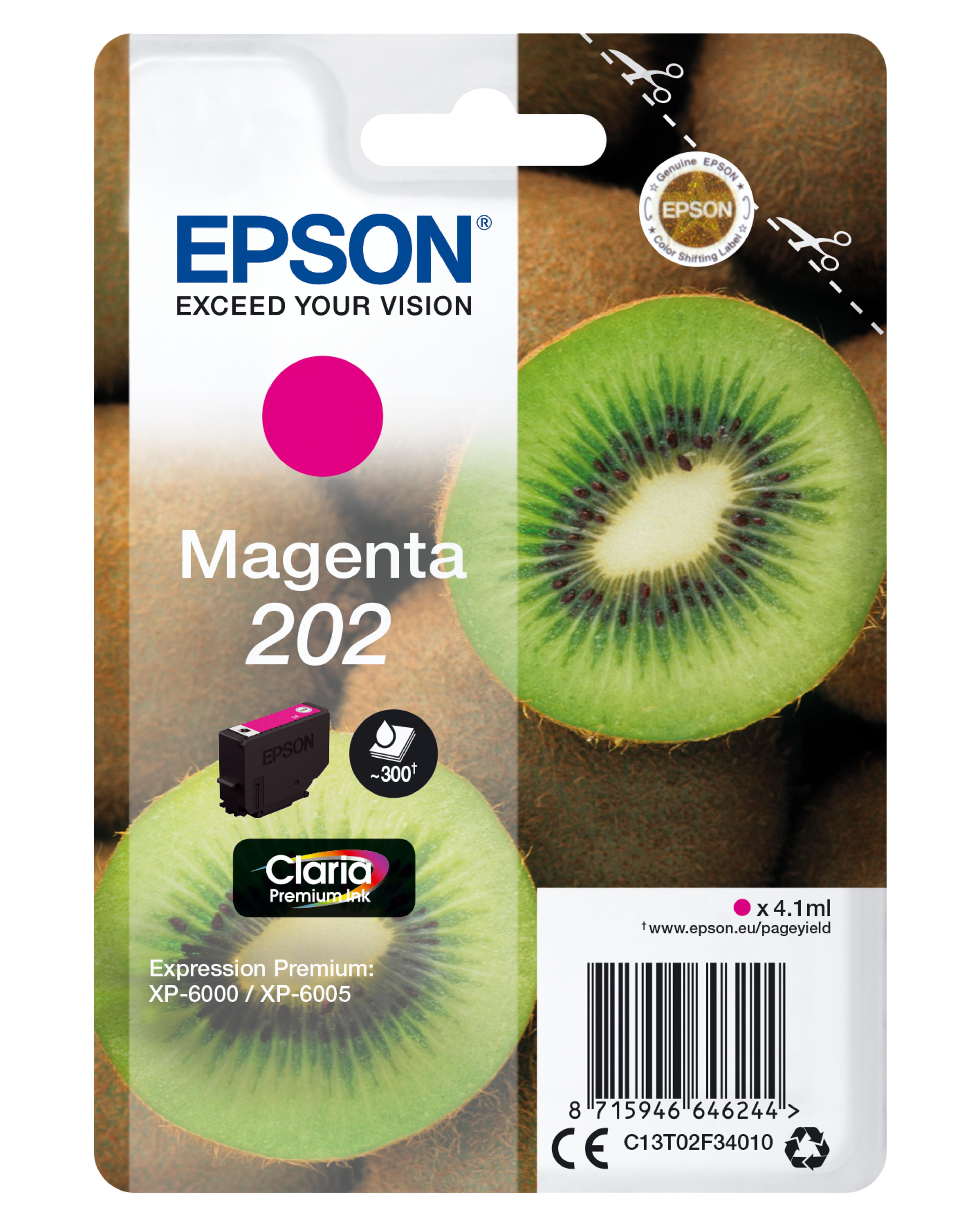 Encre Epson 202 Claria, magenta
