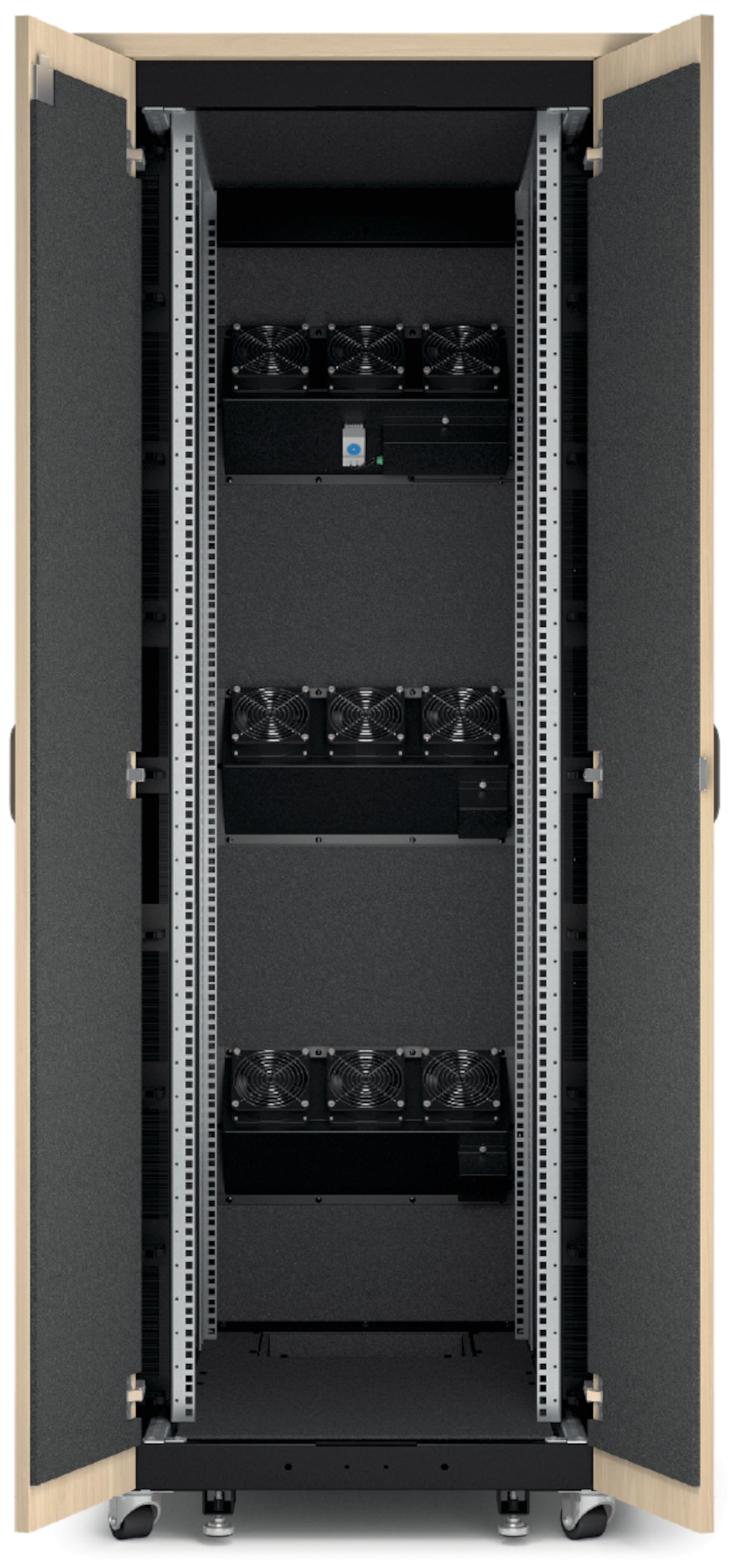 APC NetShelter Soundproof 38U, Ahorn