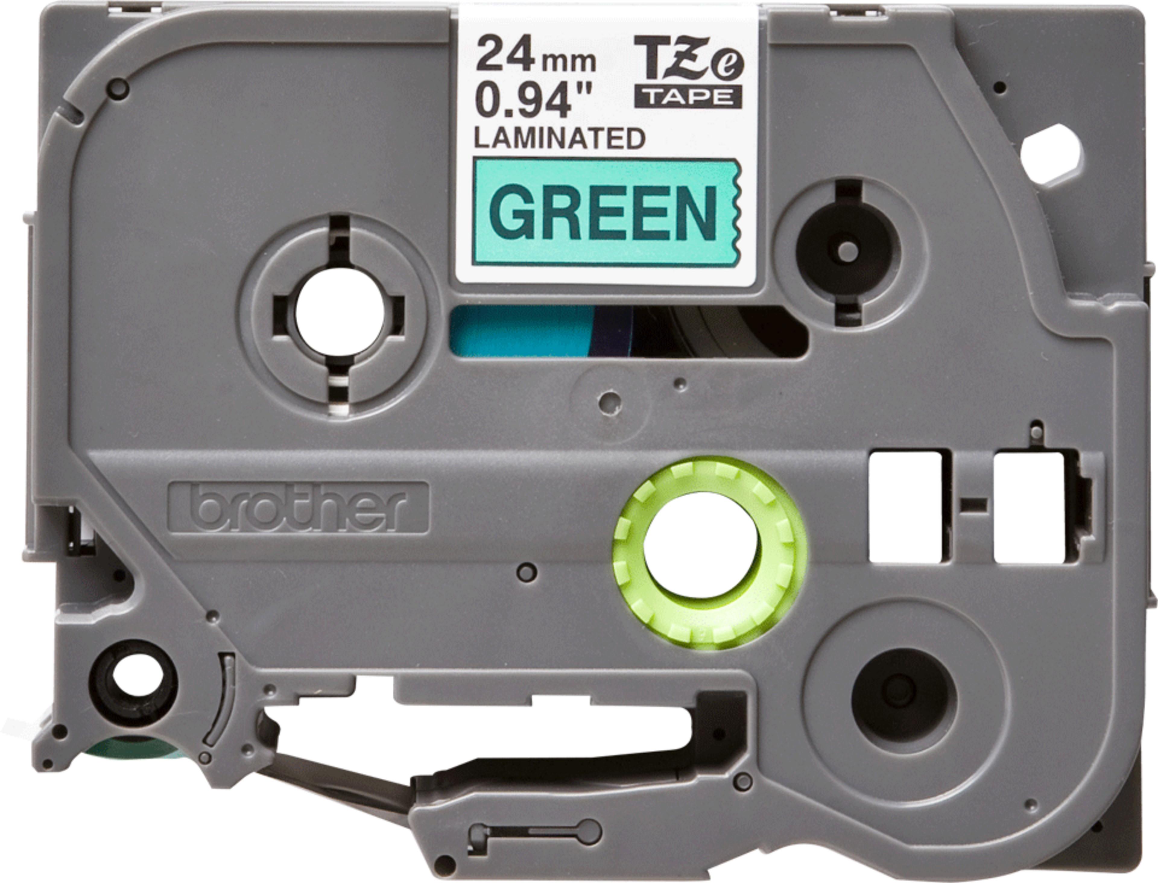 Brother TZe-751 24mmx8m Label Tape Green