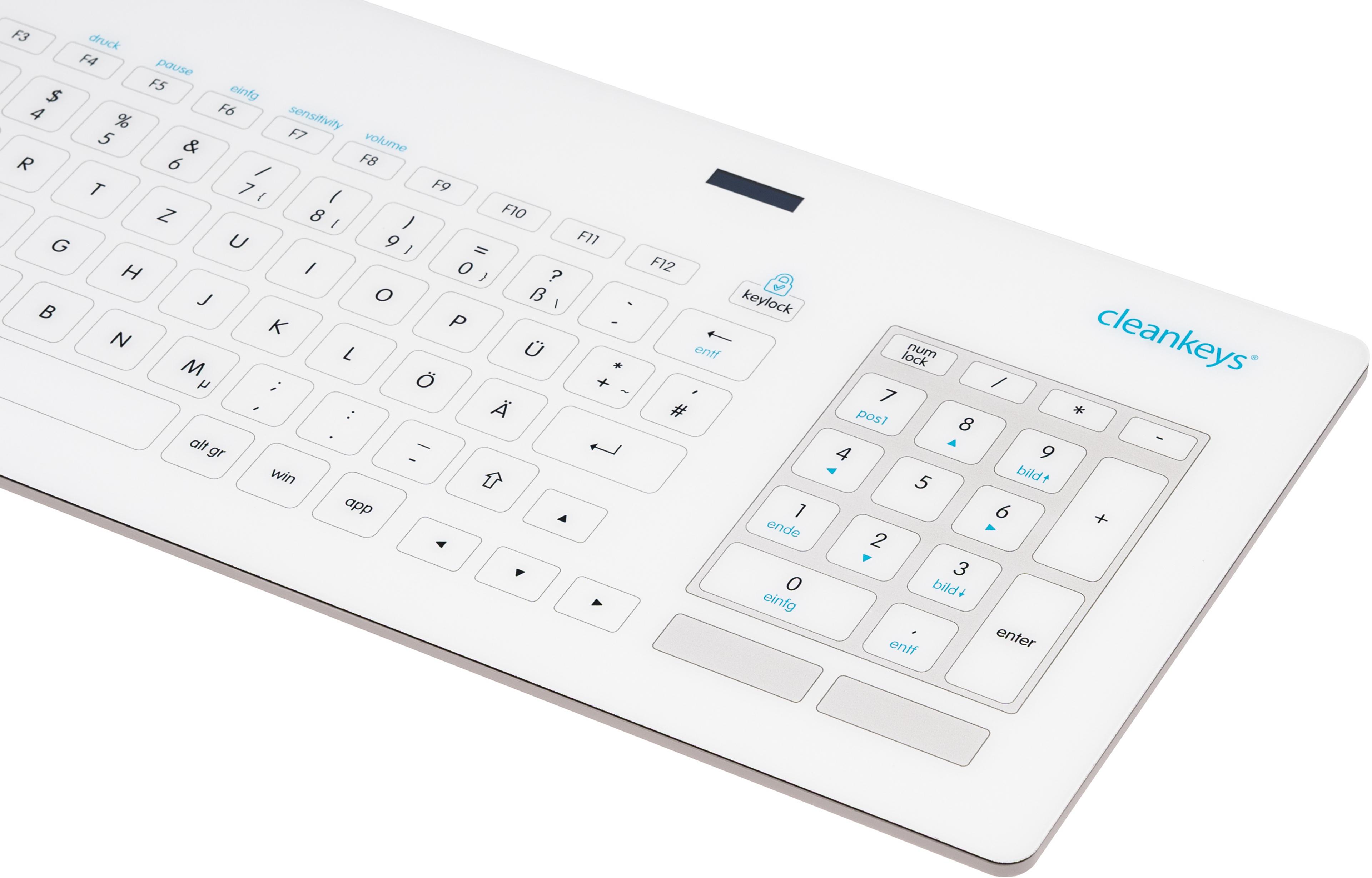 GETT Cleankeys CK6 Glastastatur (KR30220) kaufen