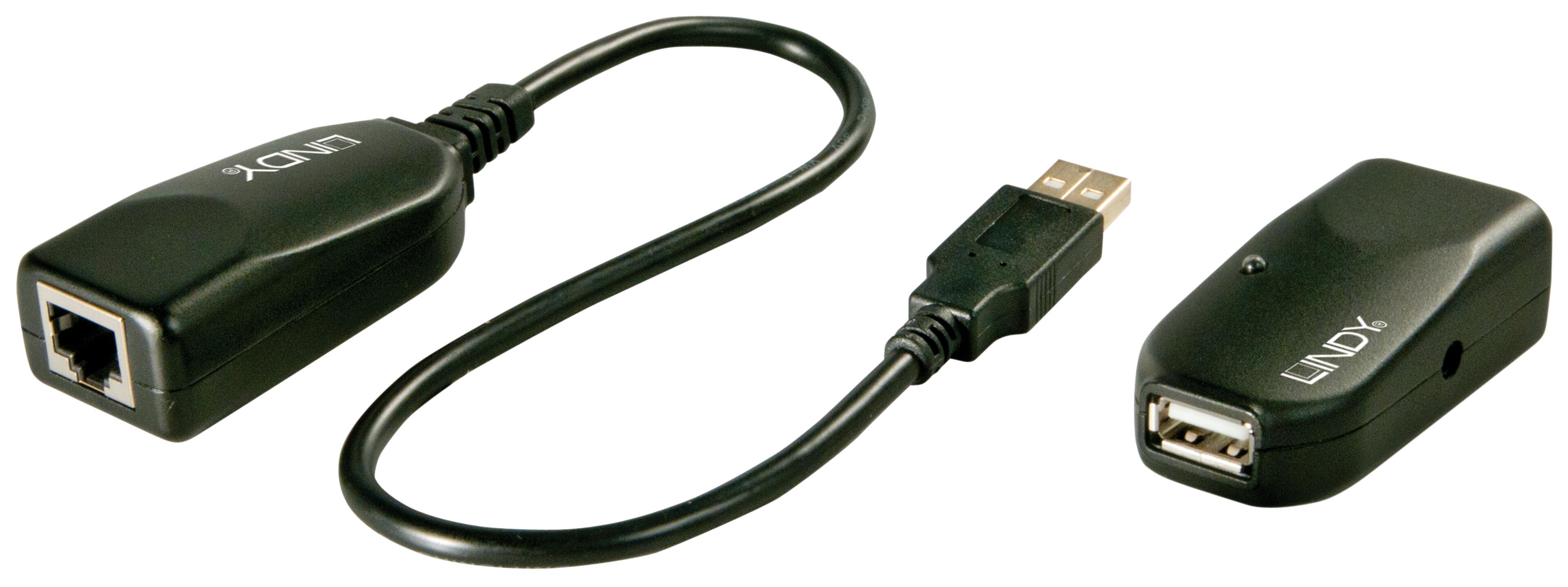 USB 2.0 Cat5 Extender 50m