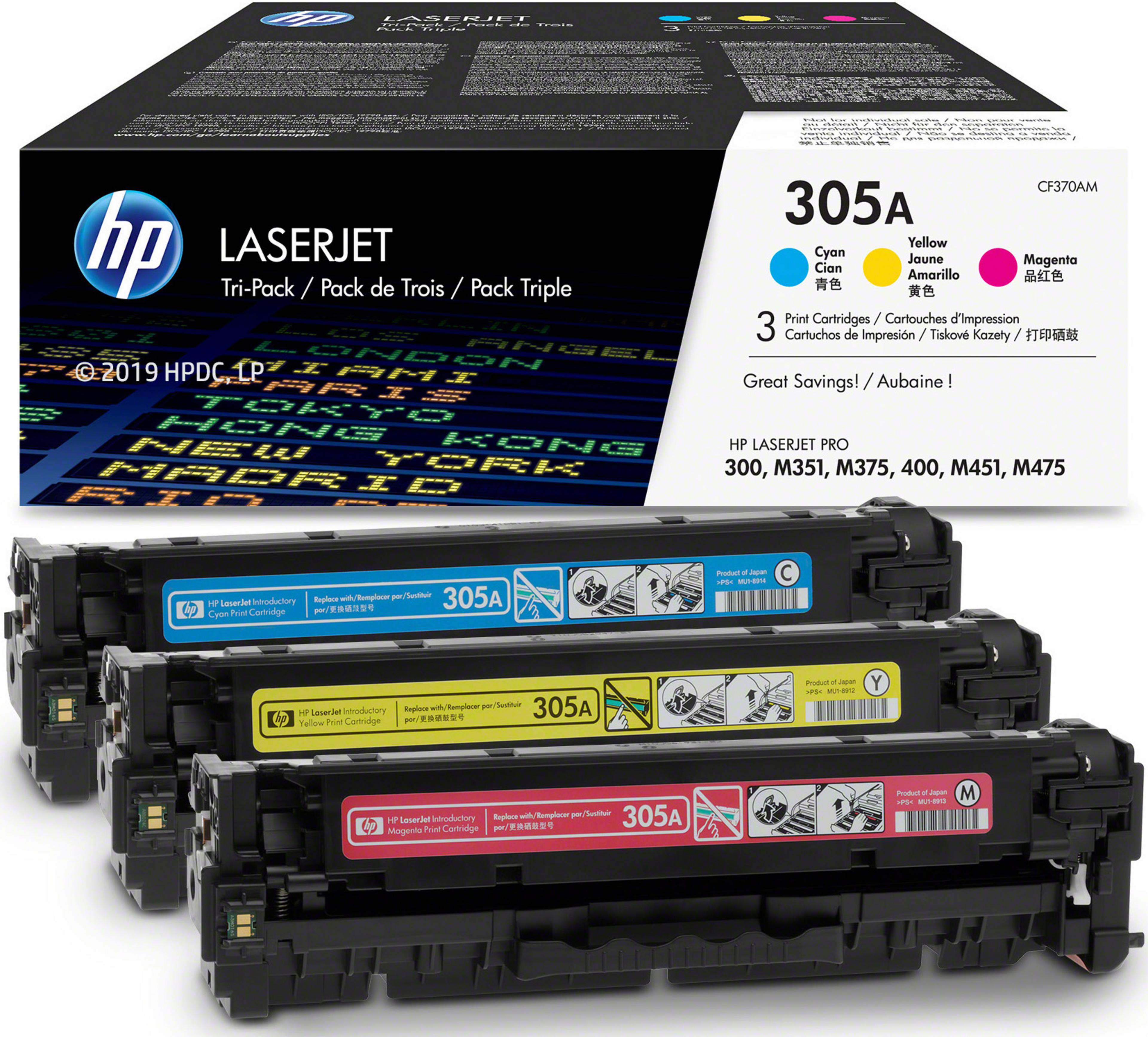 HP 305A Toner Multipack
