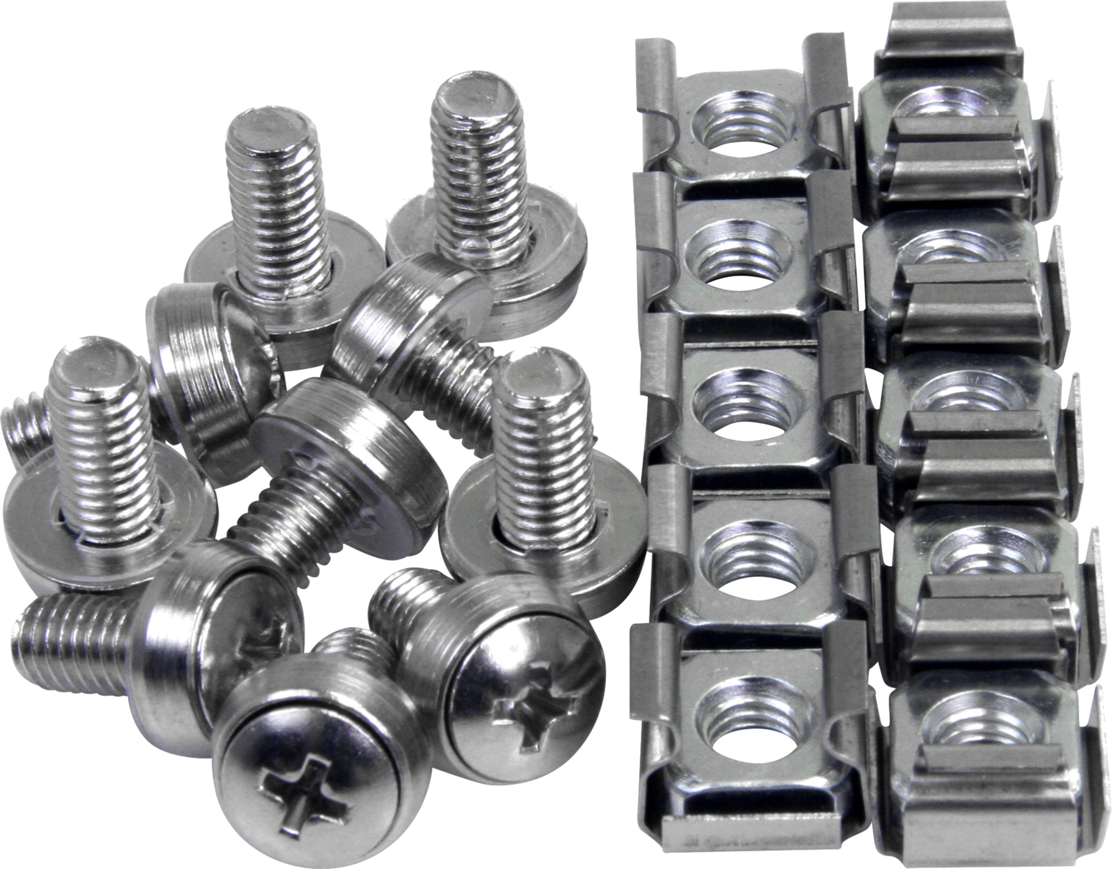 StarTech Käfigmuttern-Set M6 50 Stück