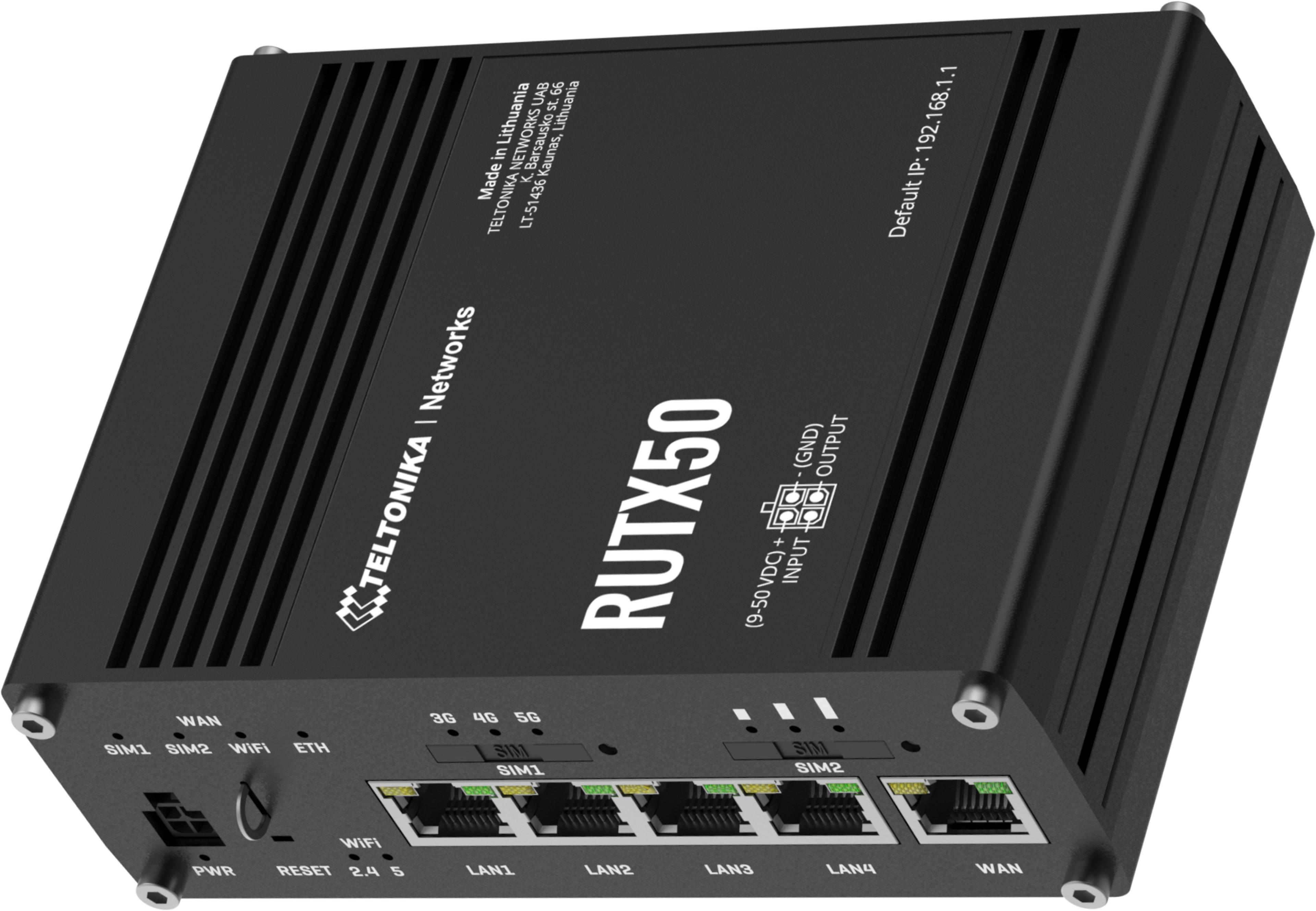 Průmyslový router Teltonika RUTX50 5G