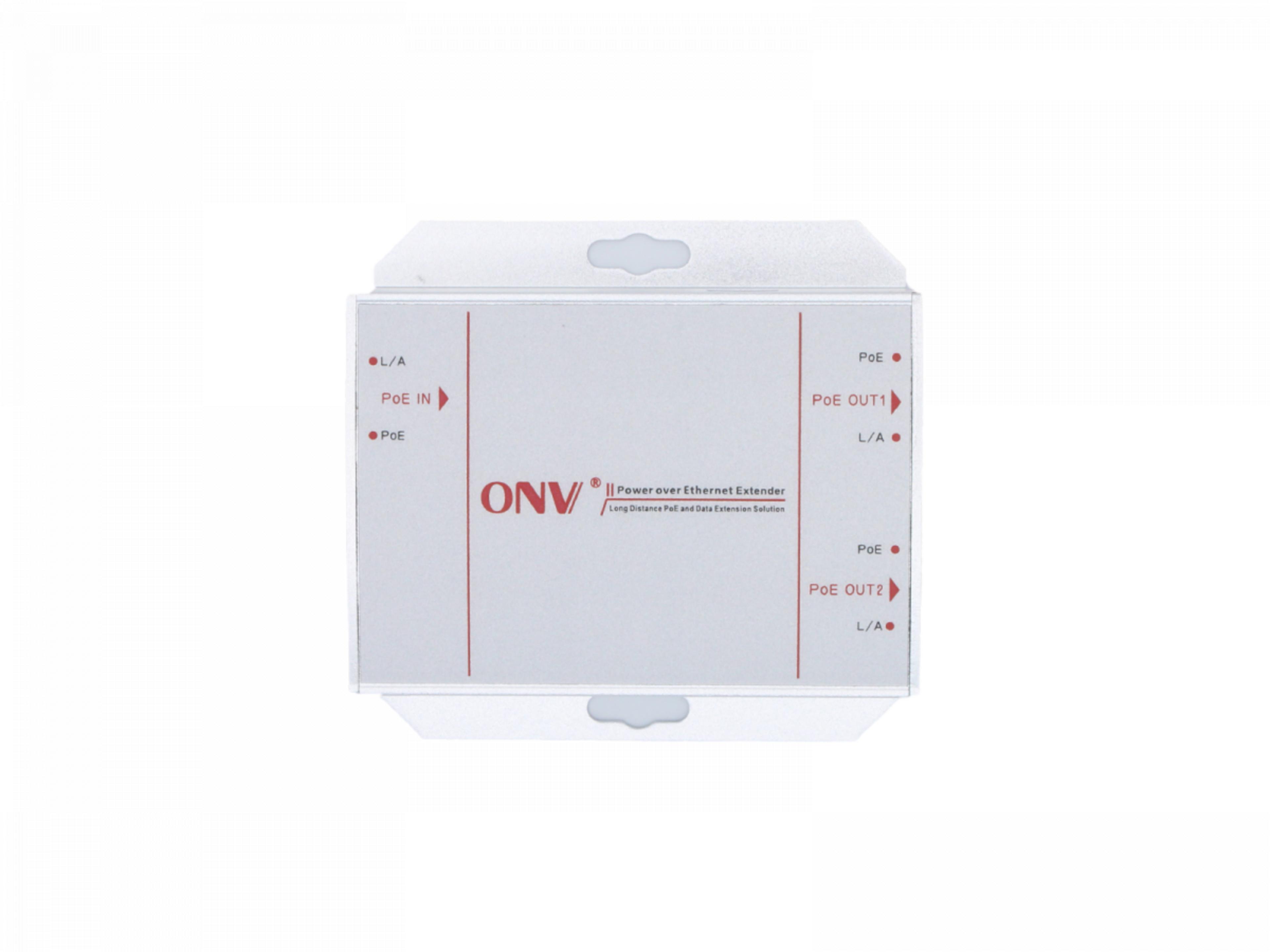 Kentix 3-port PoE Extender 10/100Mb