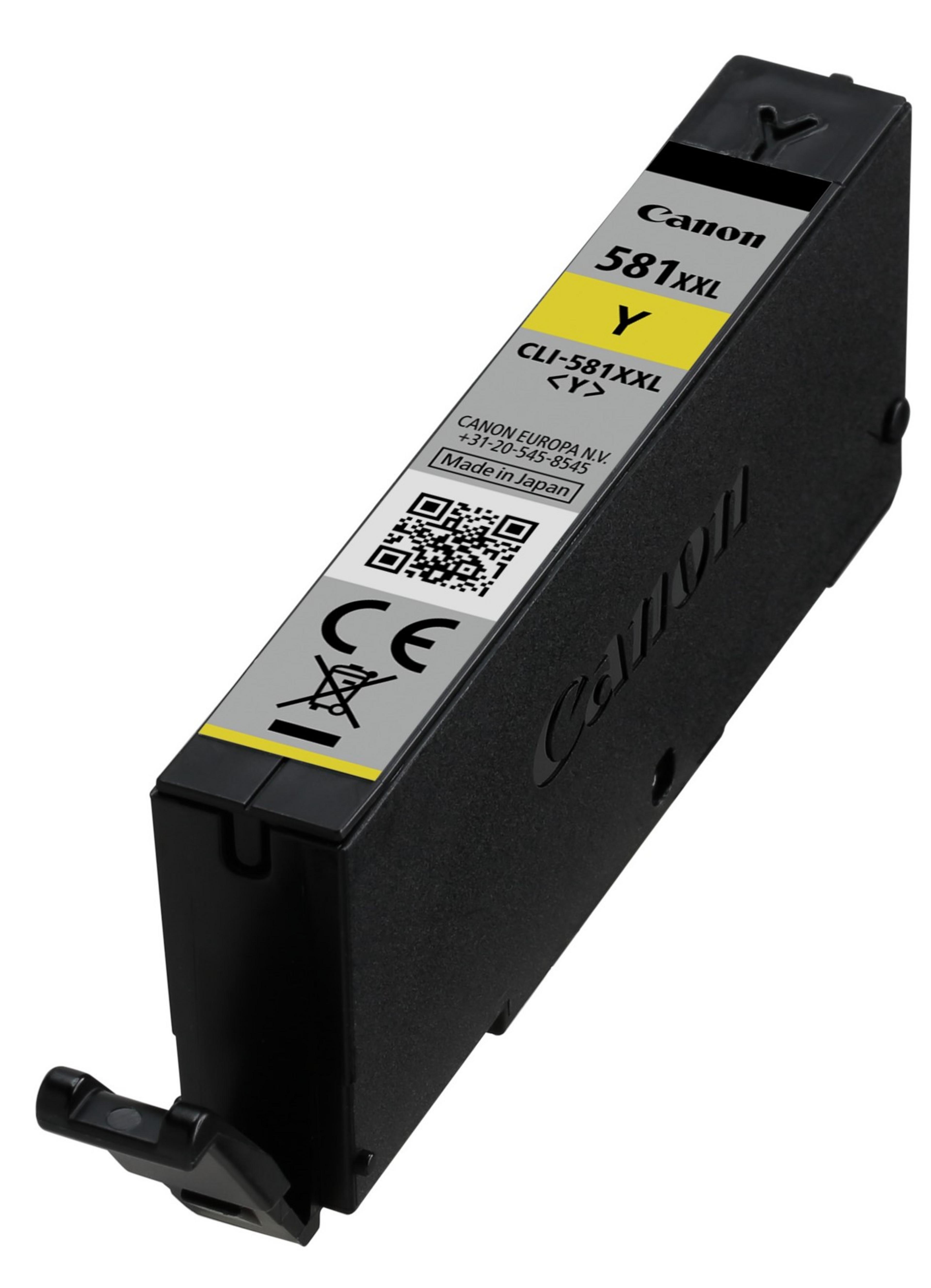 Encre Canon CLI-581XXL, jaune