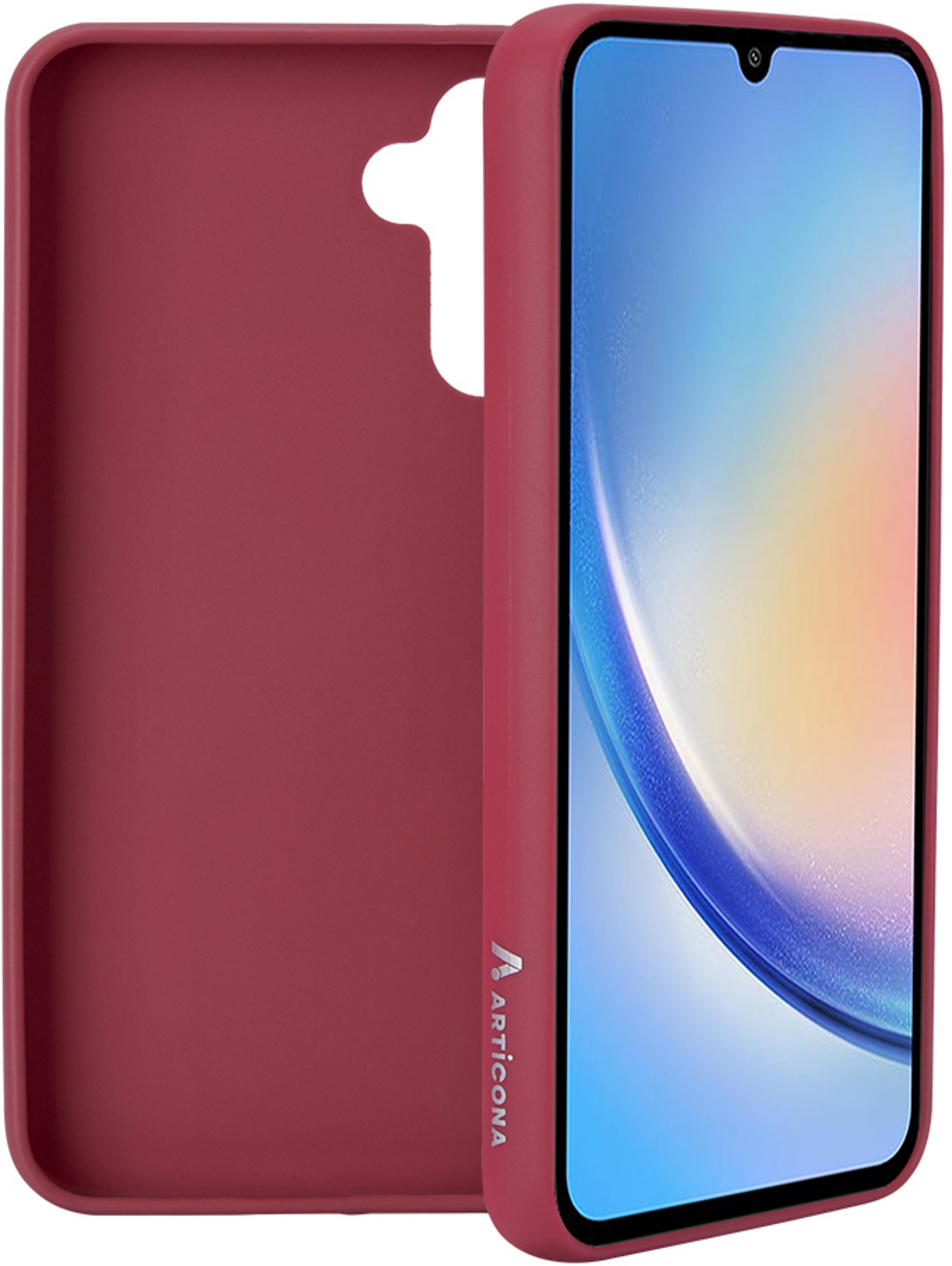 ARTICONA GRS Galaxy A34 5G Case Red
