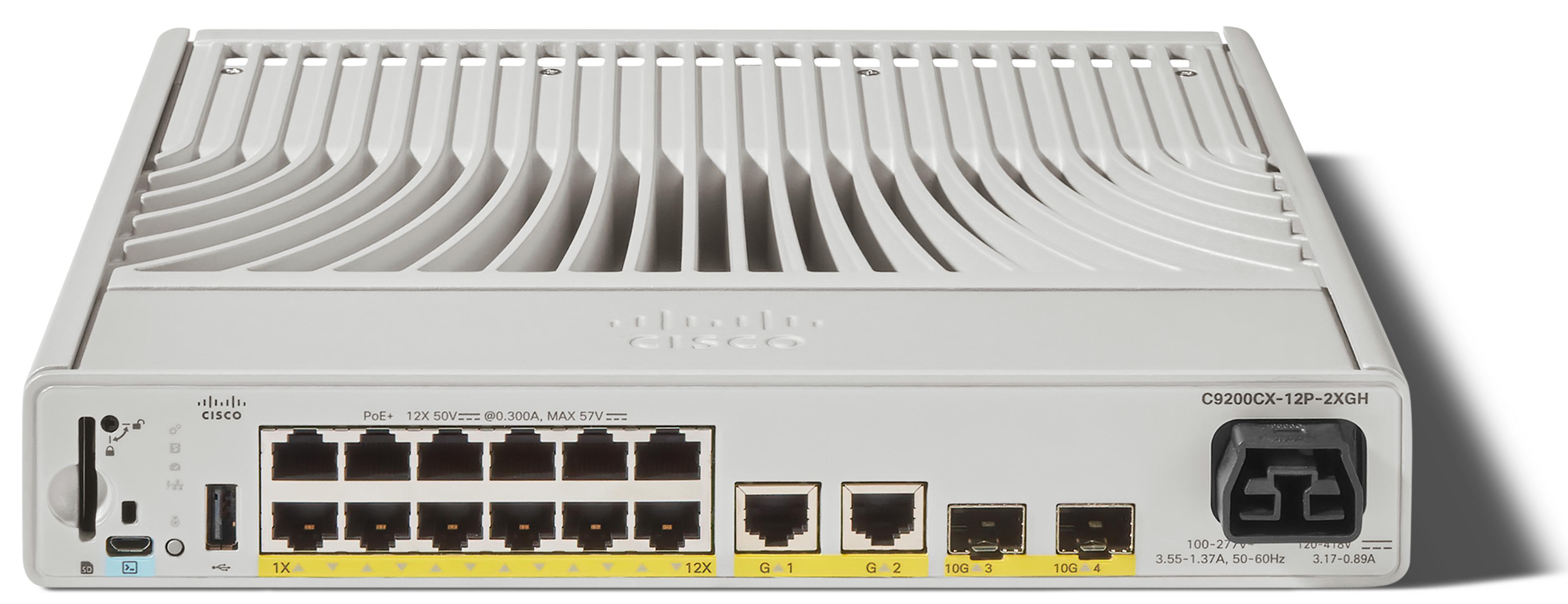 Cisco Catalyst C9200CX-12P-2X2G-E Switch