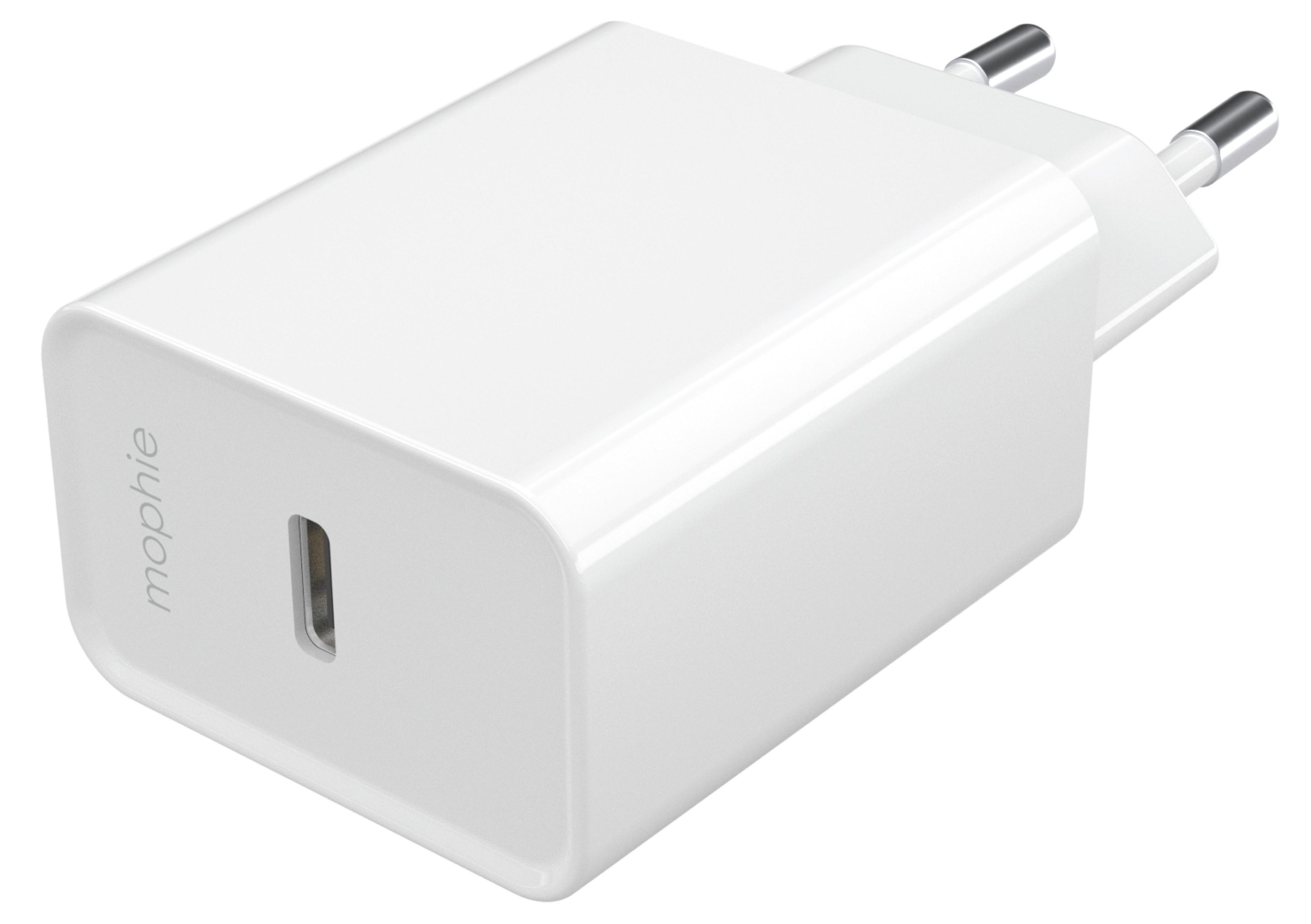 Mophie 20W USB-C Wall Charger White
