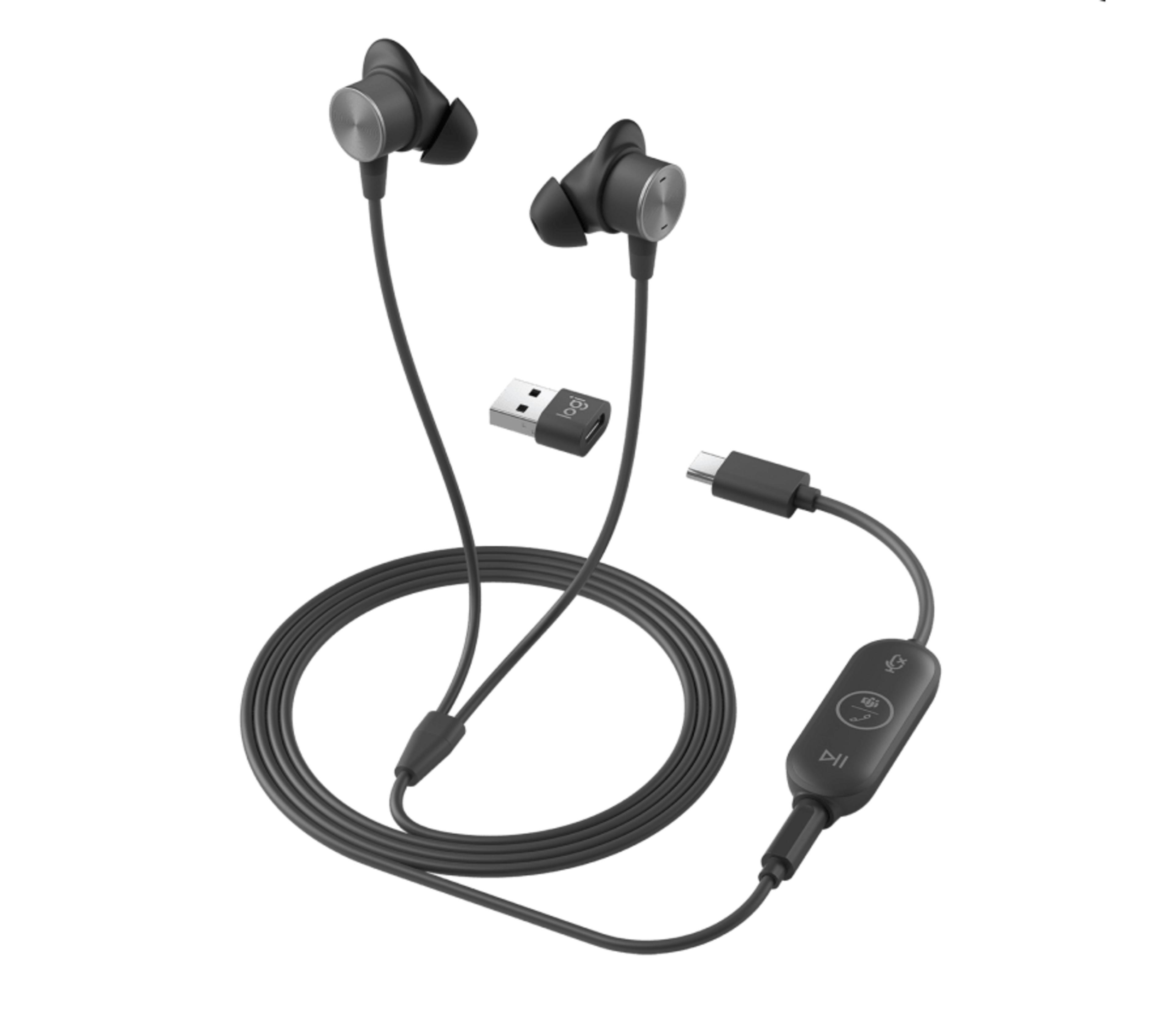 Logitech Zone Wired Earbuds MS Teams