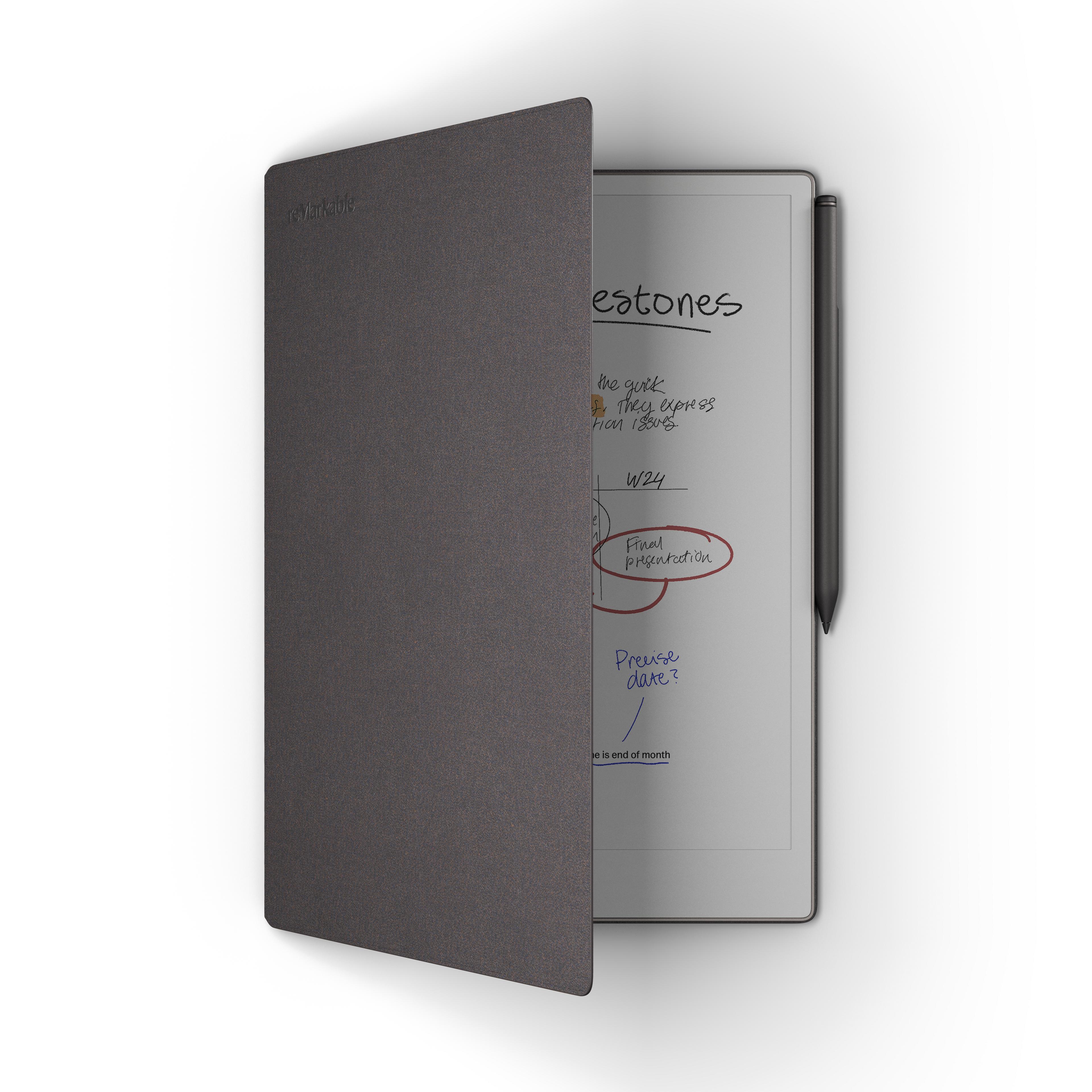 reMarkable PaperPro Marker+ Folio Basalt
