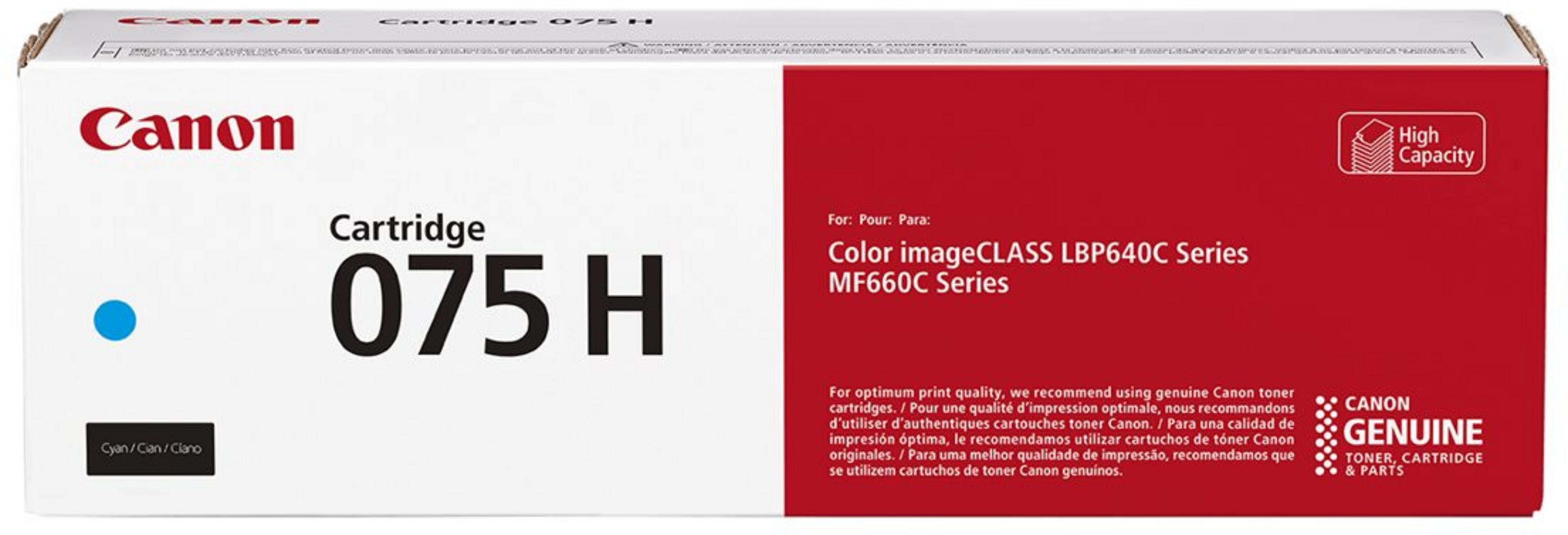 Canon 075H Toner cyan