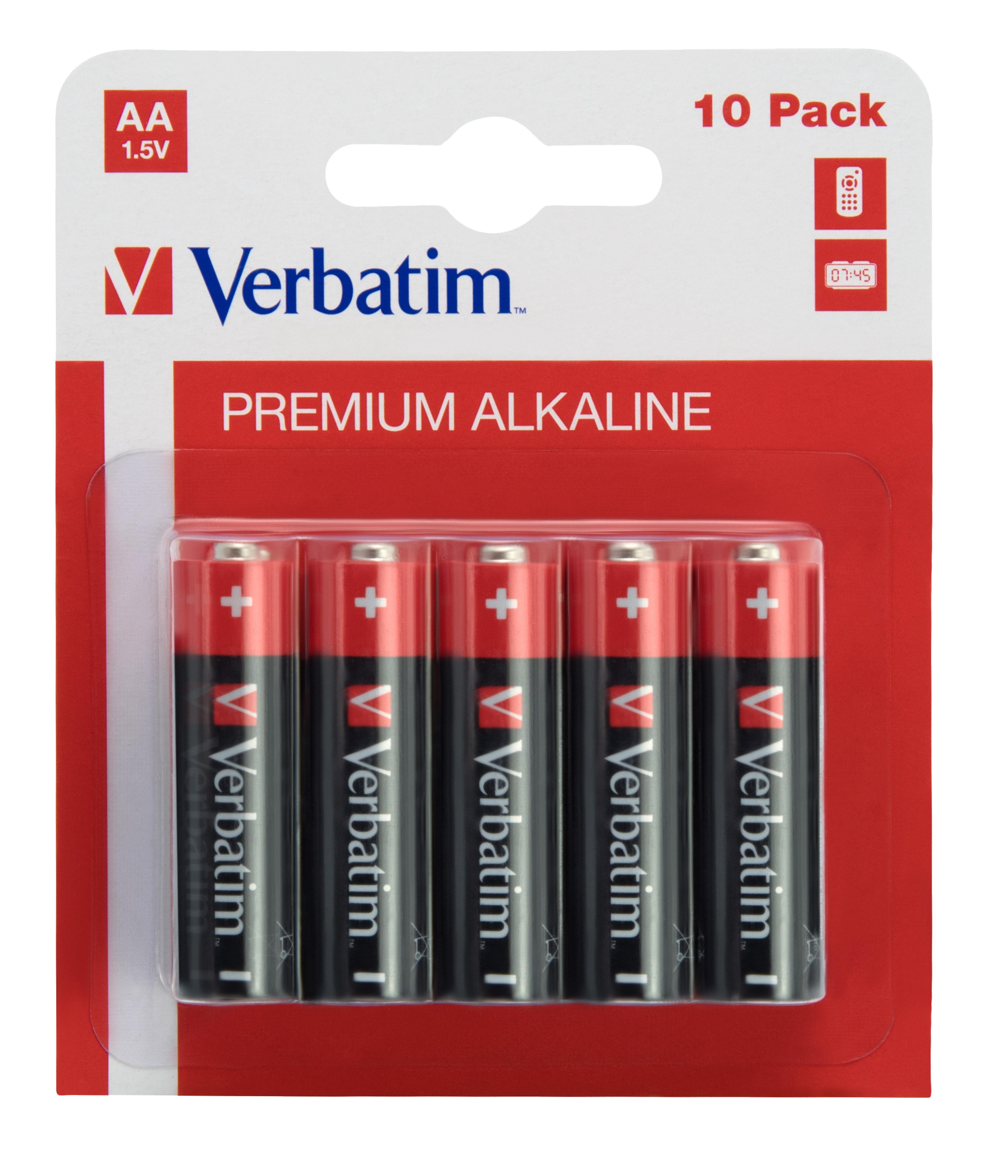 Verbatim LR6 Alkaline Batterie 10 St