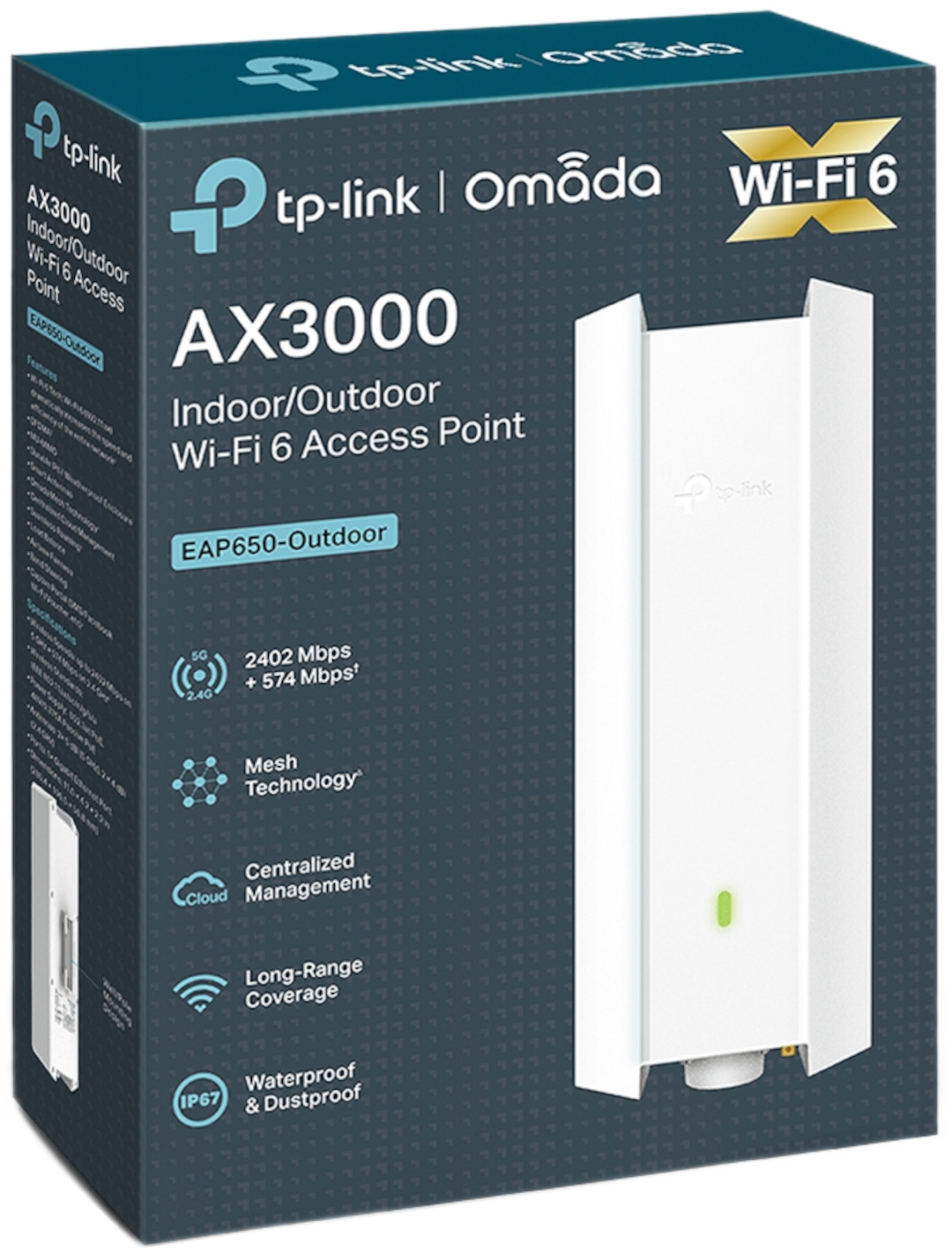Point d'accès TP-LINK EAP650 Wi-Fi 6