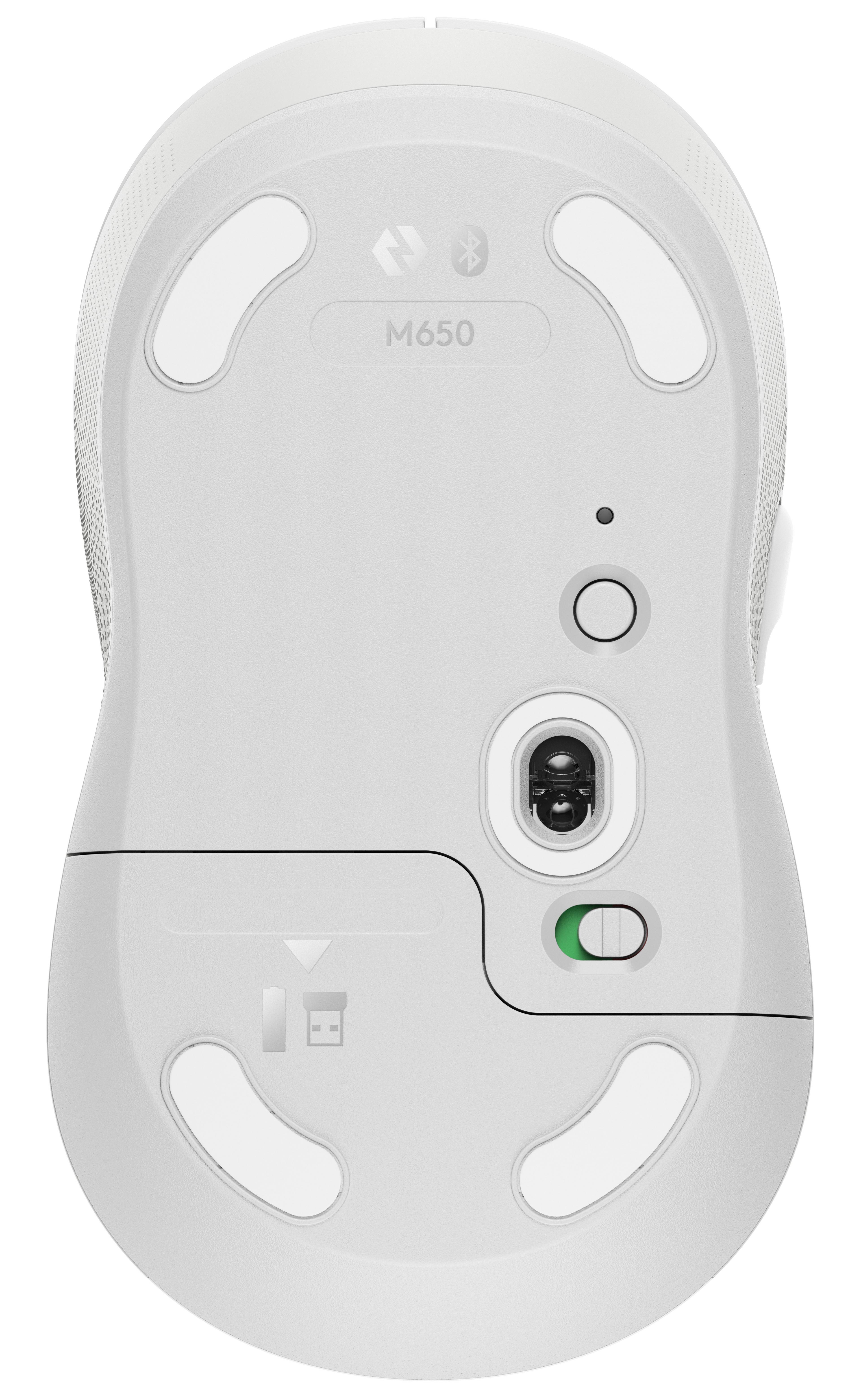 Logitech Bolt M650 Mouse White f.B.