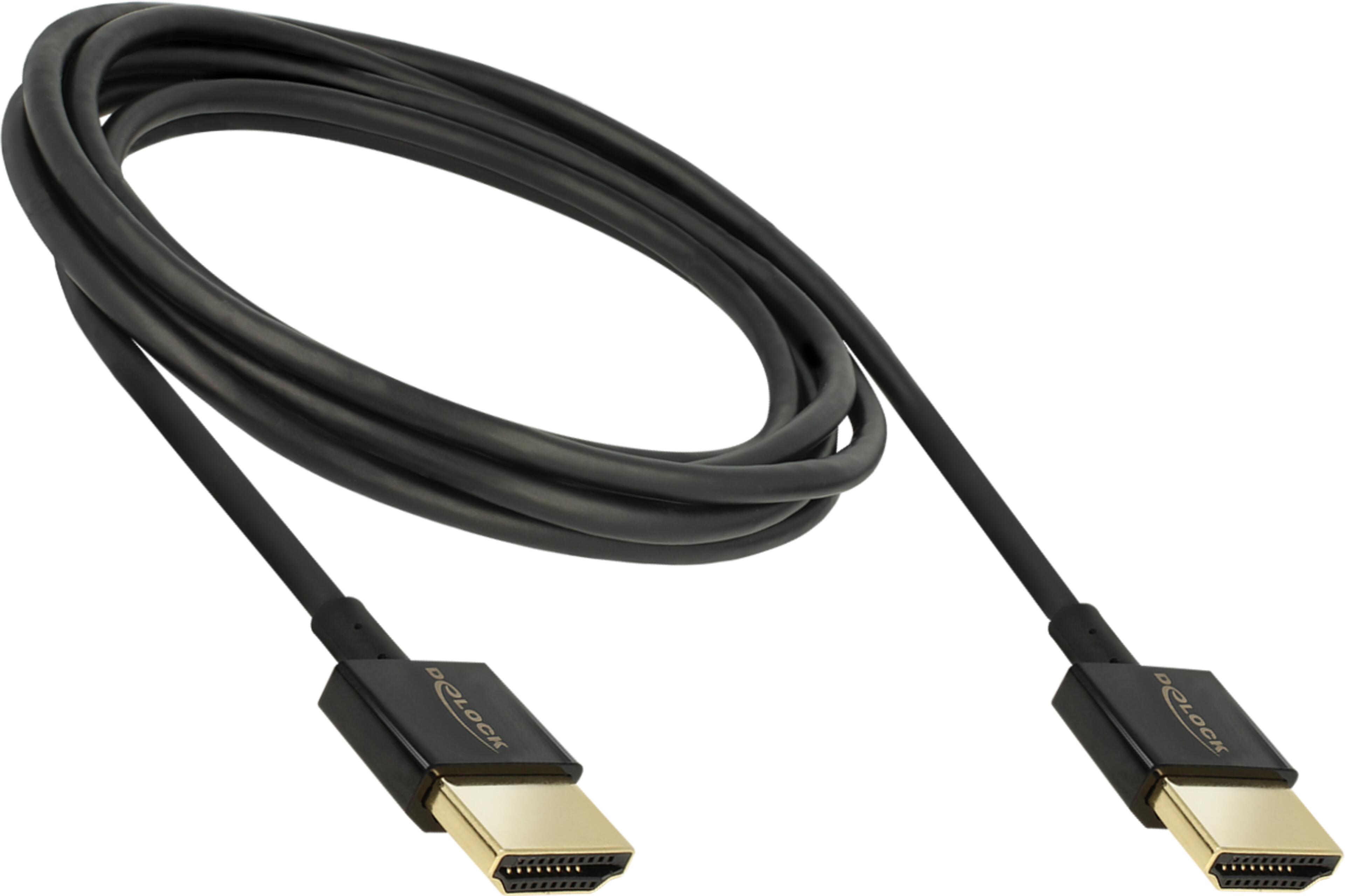 Câble HDMI Delock, 2 m