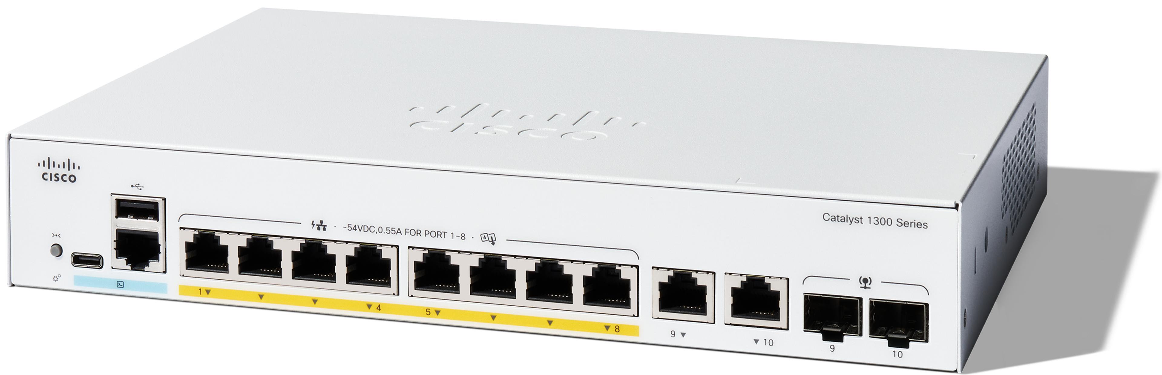 Cisco Catalyst C1300-8P-E-2G Switch