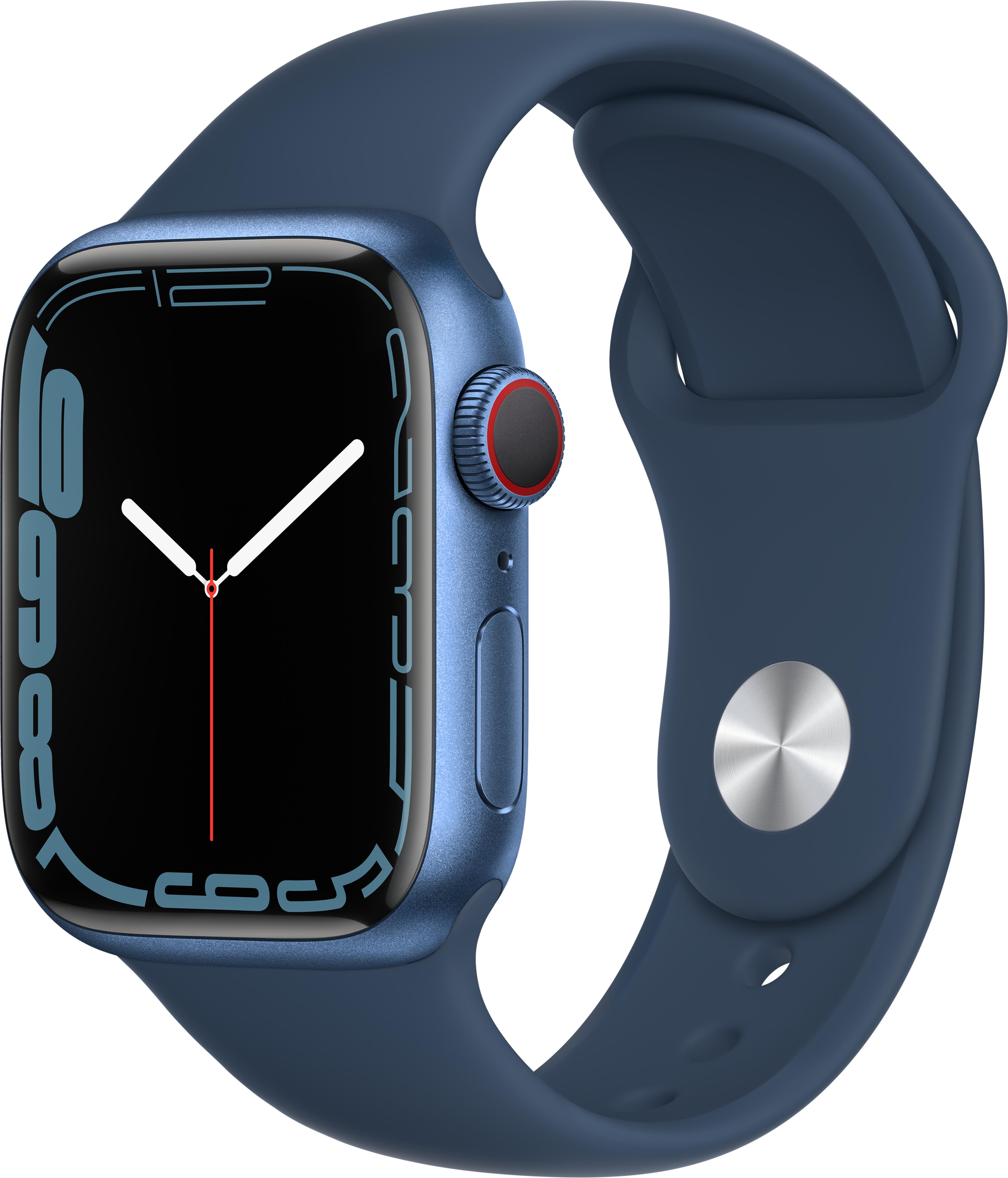 Apple Watch S7 GPS+LTE 41mm Alu Blue
