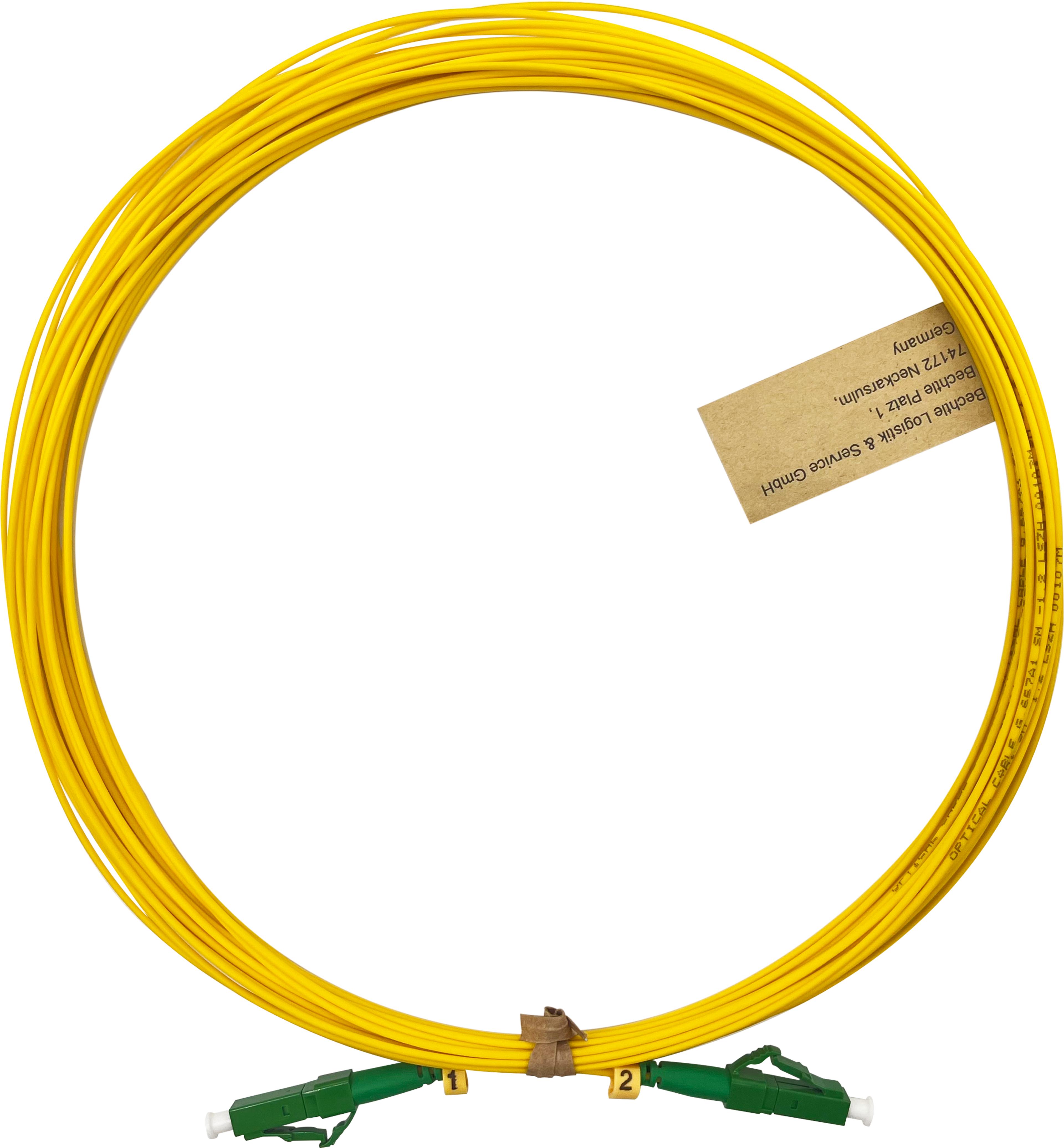 LWL Simplex Patchkabel LC/APC-LC/APC 5 m